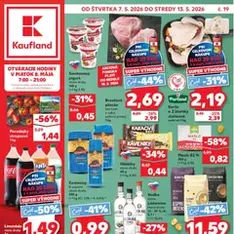 Kaufland leták - náhľad letáku platný od 07.05.2026