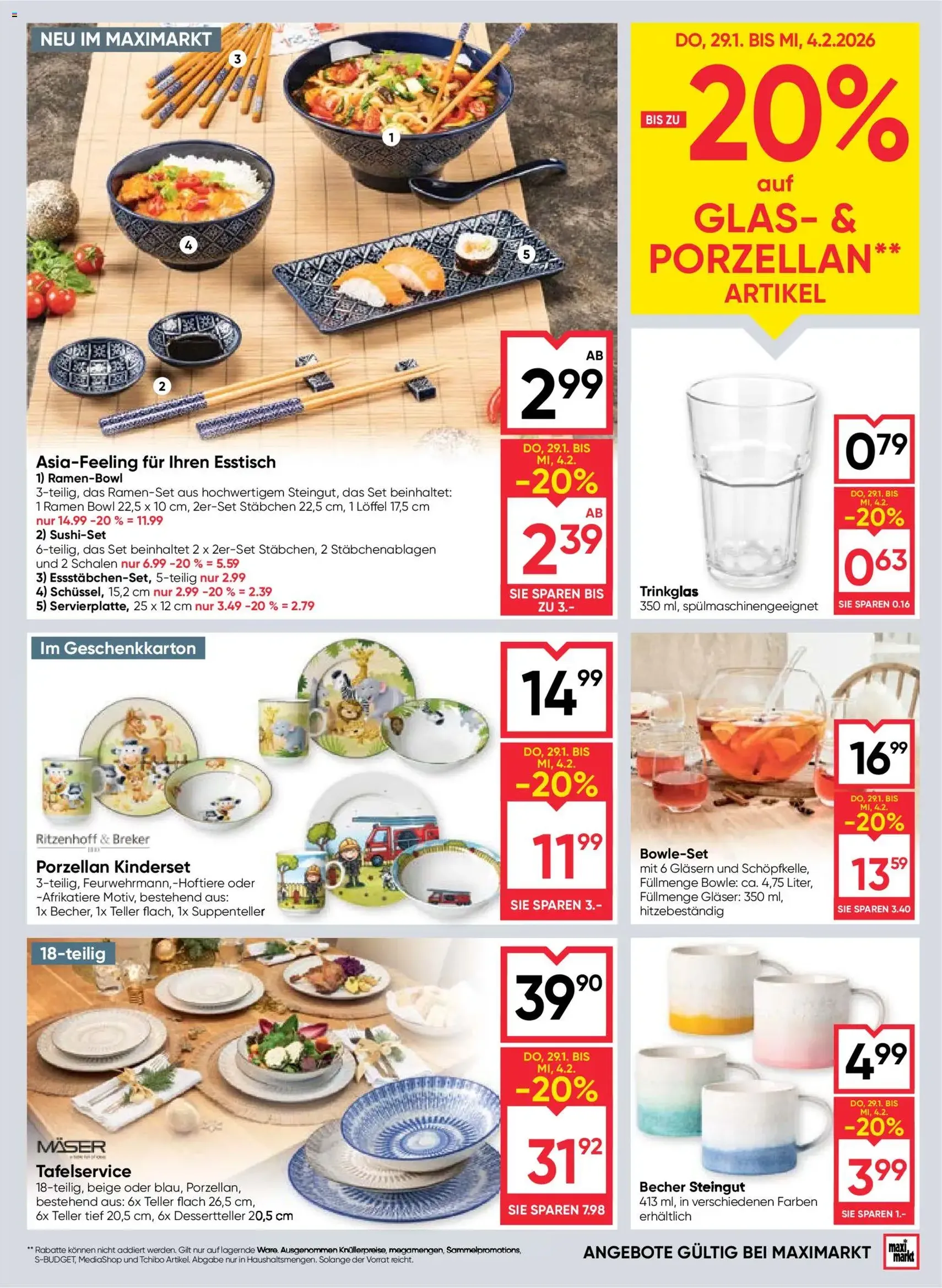 Maximarkt Flugblatt - Gültiger Prospekt ab 29.01.2026, Seite 19 von insgesamt 24