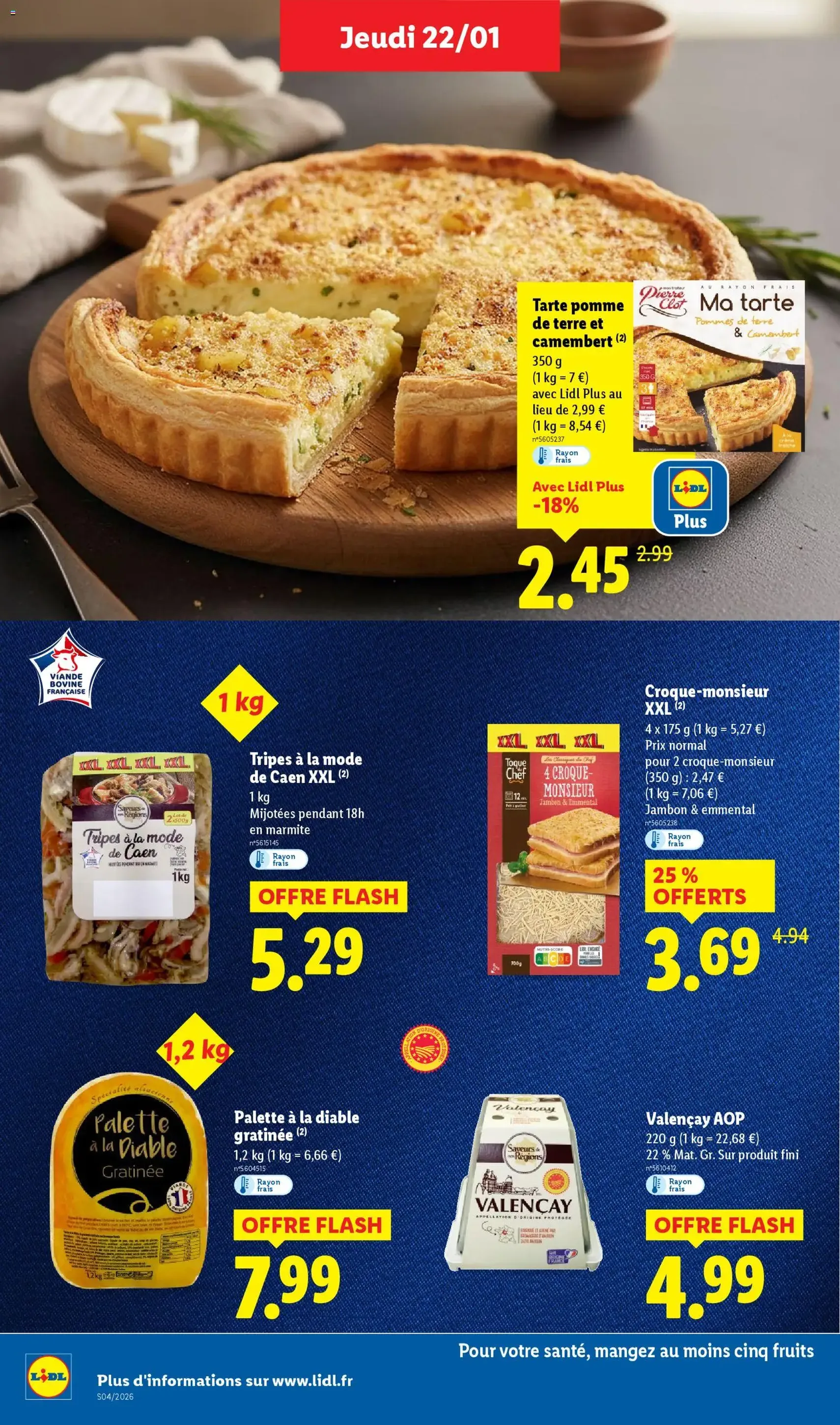 LIDL catalogue semaine 4 - brochure valable à partir du 22/01/2026, page 24 sur 79