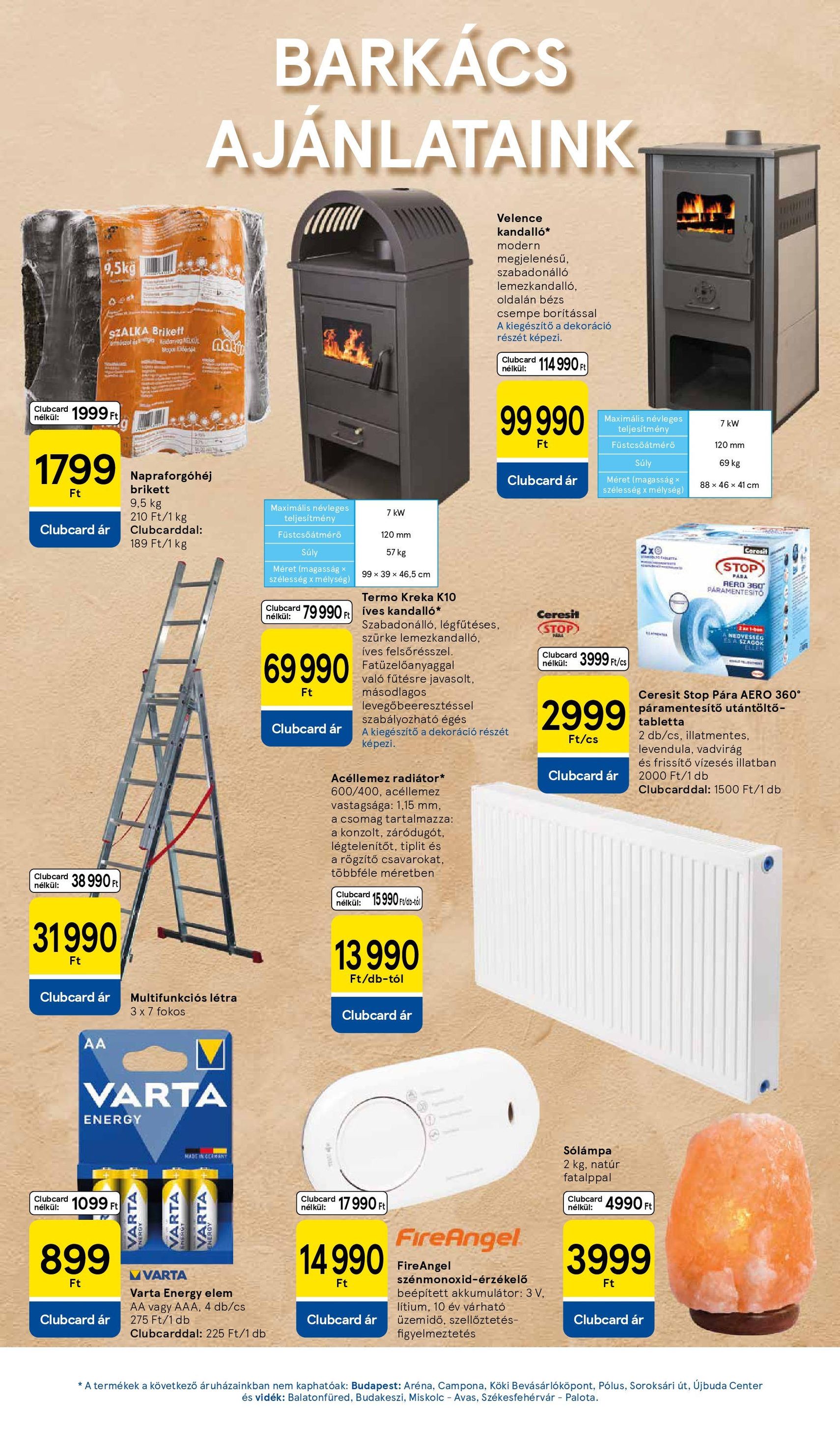 Tesco Hipermarket - Akciós újság - 2025.10.30. érvényes szórólap 13 oldal 32 oldalból