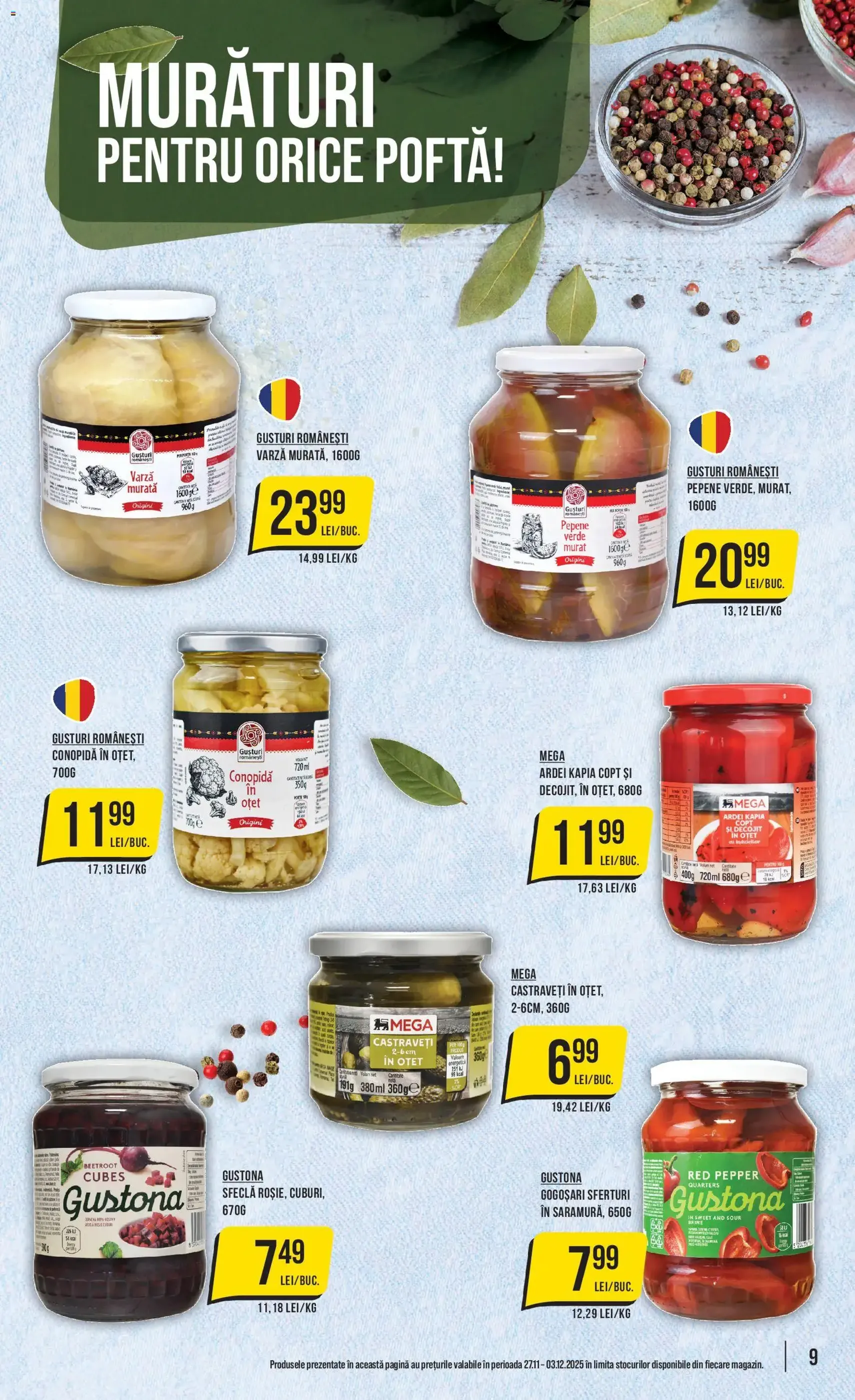 Catalog Mega Image - cataloage valabile începând cu 27.11.2025 pagina 9 din 24