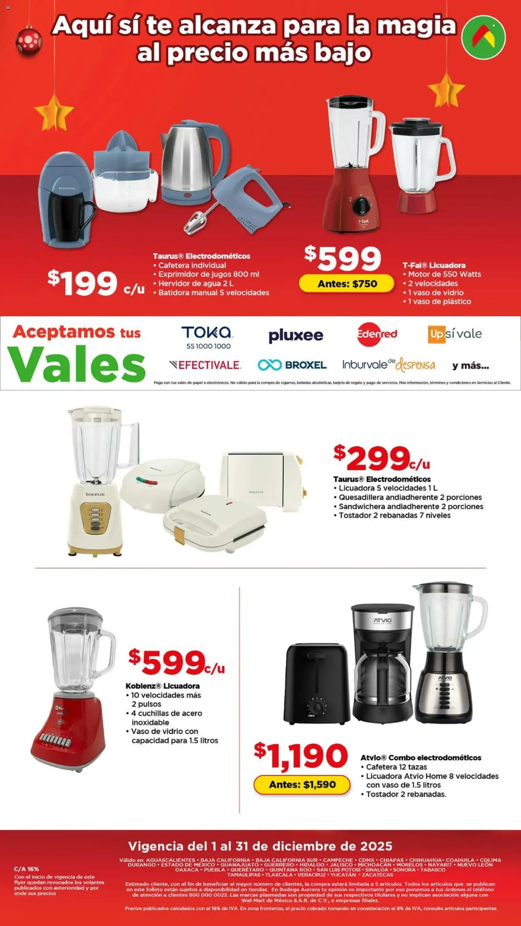 Bodega Aurrerá folleto - folleto válido desde 01/12/2025 página 10 de 10