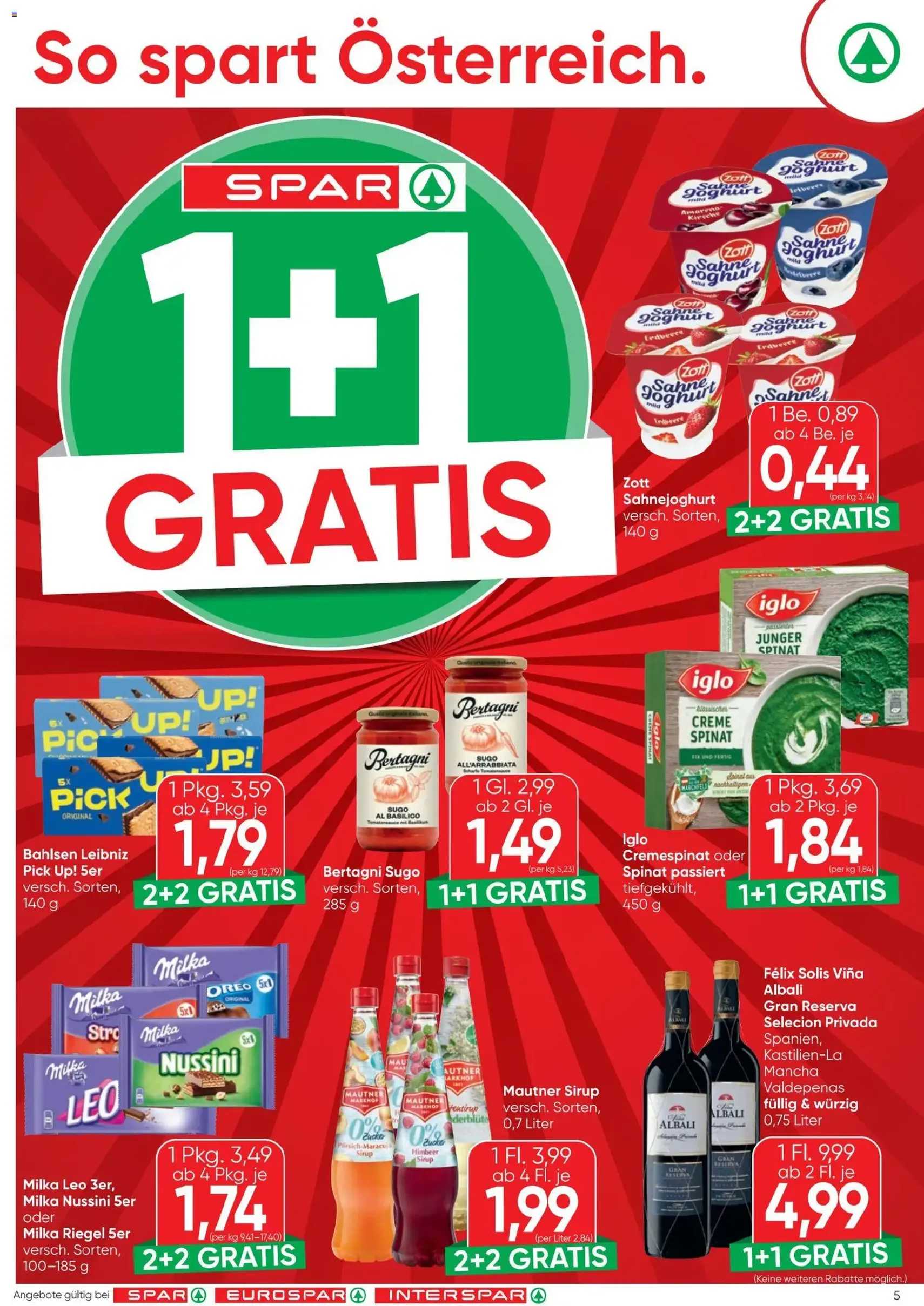 Spar Flugblatt - Gültiger Prospekt ab 19.02.2026, Seite 5 von insgesamt 12