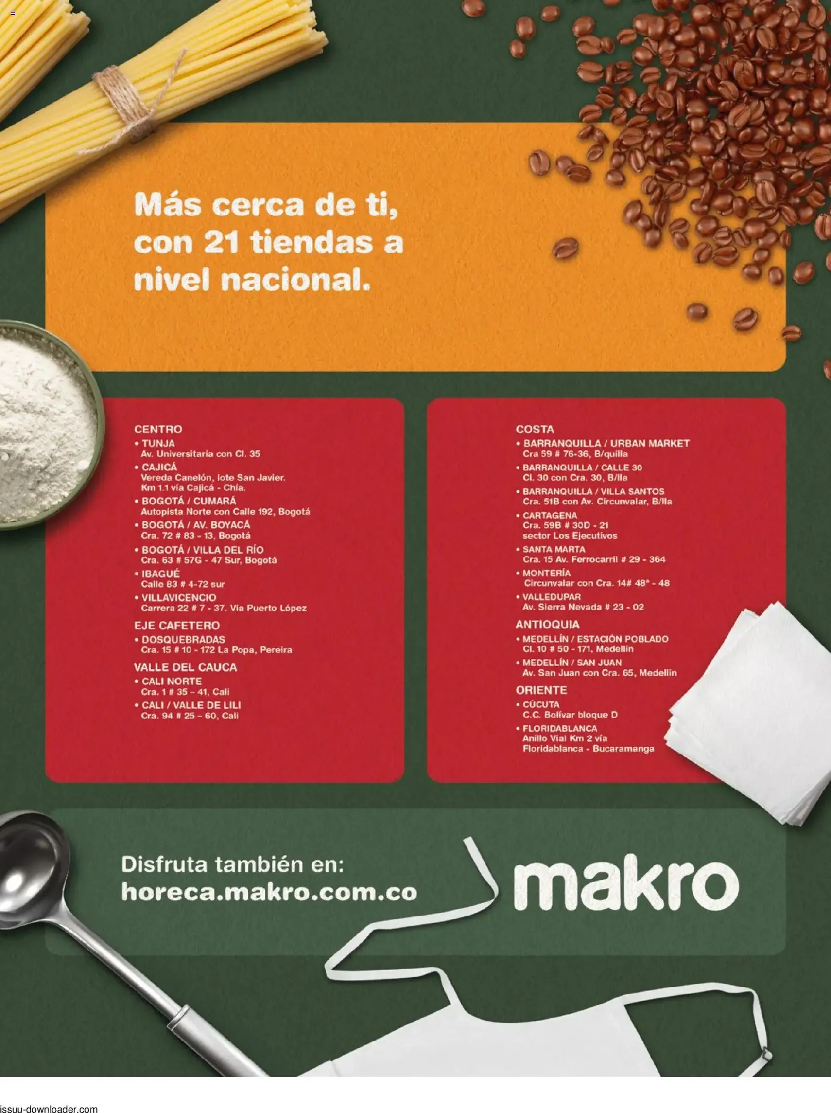 Makro catálogo santa marta - folleto válido desde 20/07/2026 página 10 de 10