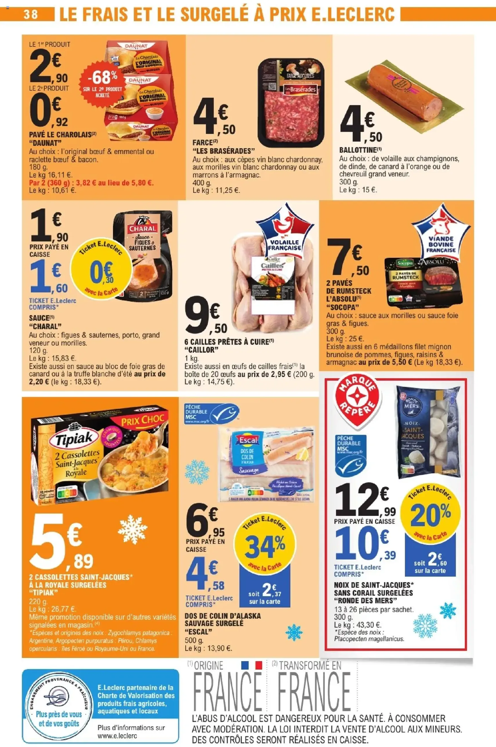 E.Leclerc catalogue semaine 51 - brochure valable à partir du 16/12/2025, page 38 sur 64