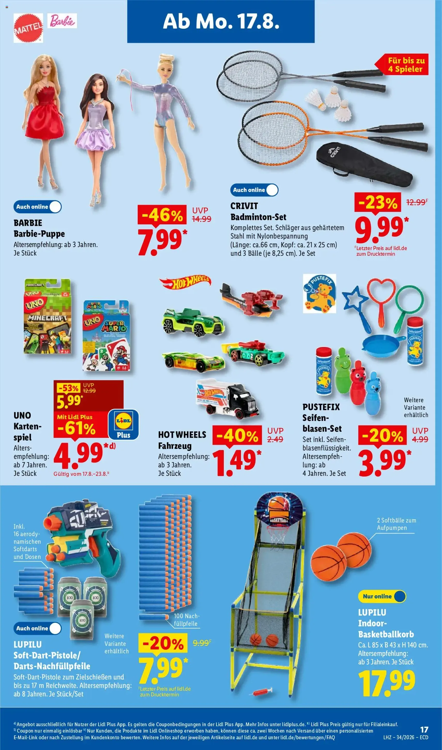 Lidl Prospekt - Gültiger Prospekt ab 17.08.2026, Seite 35 von insgesamt 72