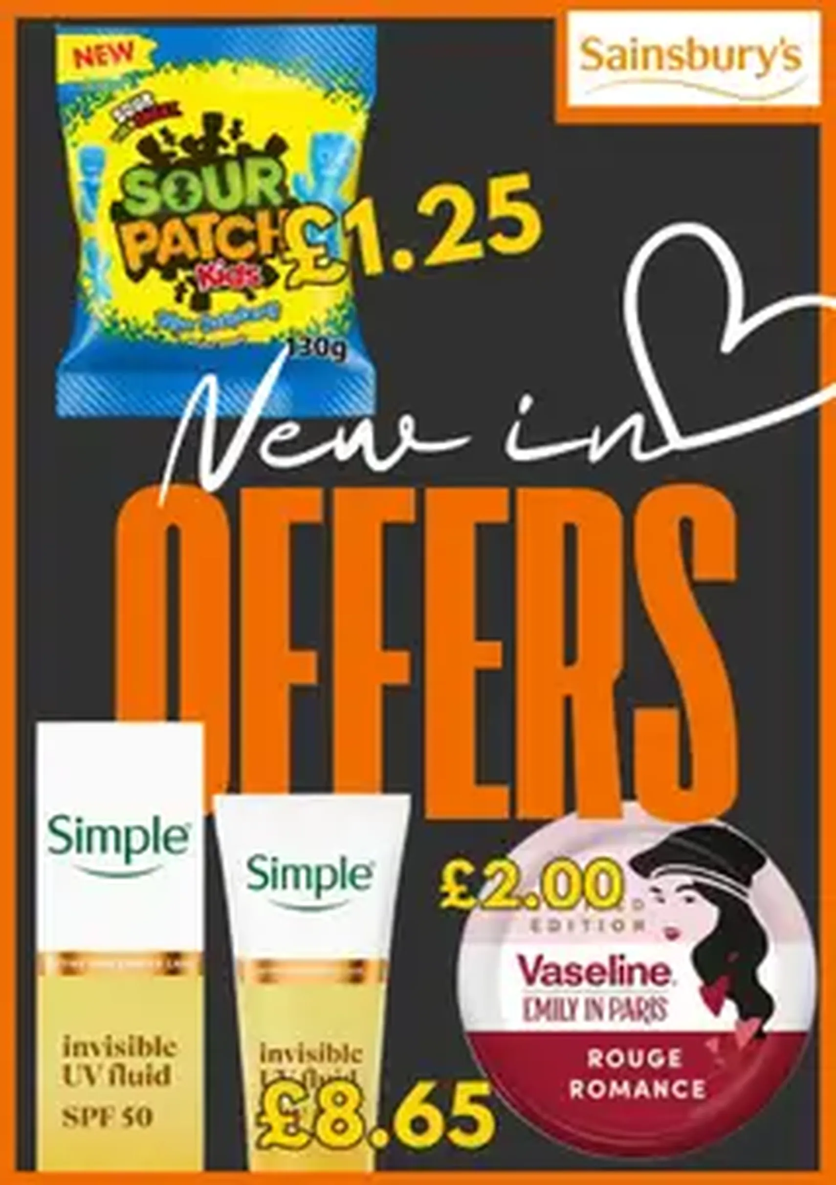 Sainsbury's - Weekly offers - valid flyer from 29/07/2025, page 1 of 1