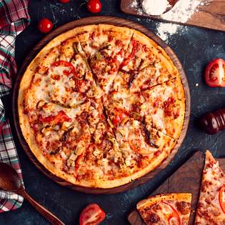 Recipe preview Mushroom Pizza