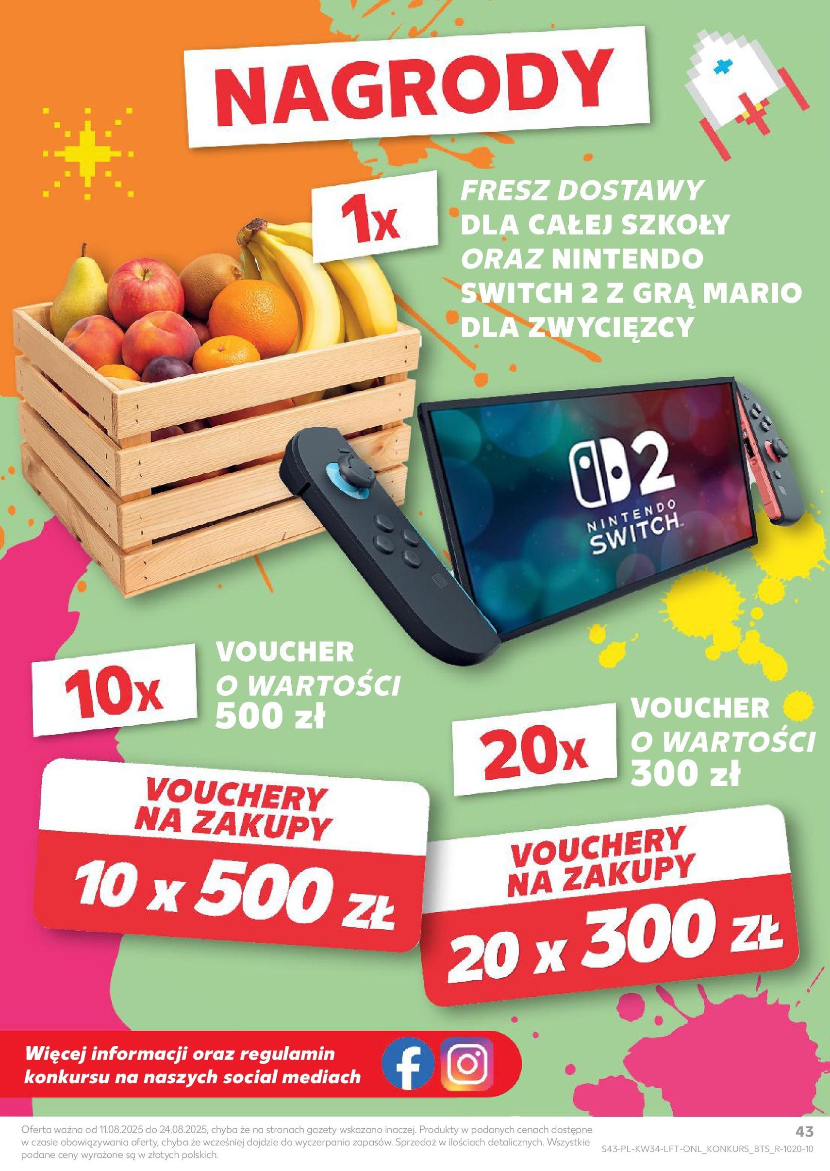 Kaufland gazetka - ważny gazetka od 21.08.2025 strona 43 z 54 Kaufland gazetka - ważny gazetka od 21.08.2025 strona 43 z 54