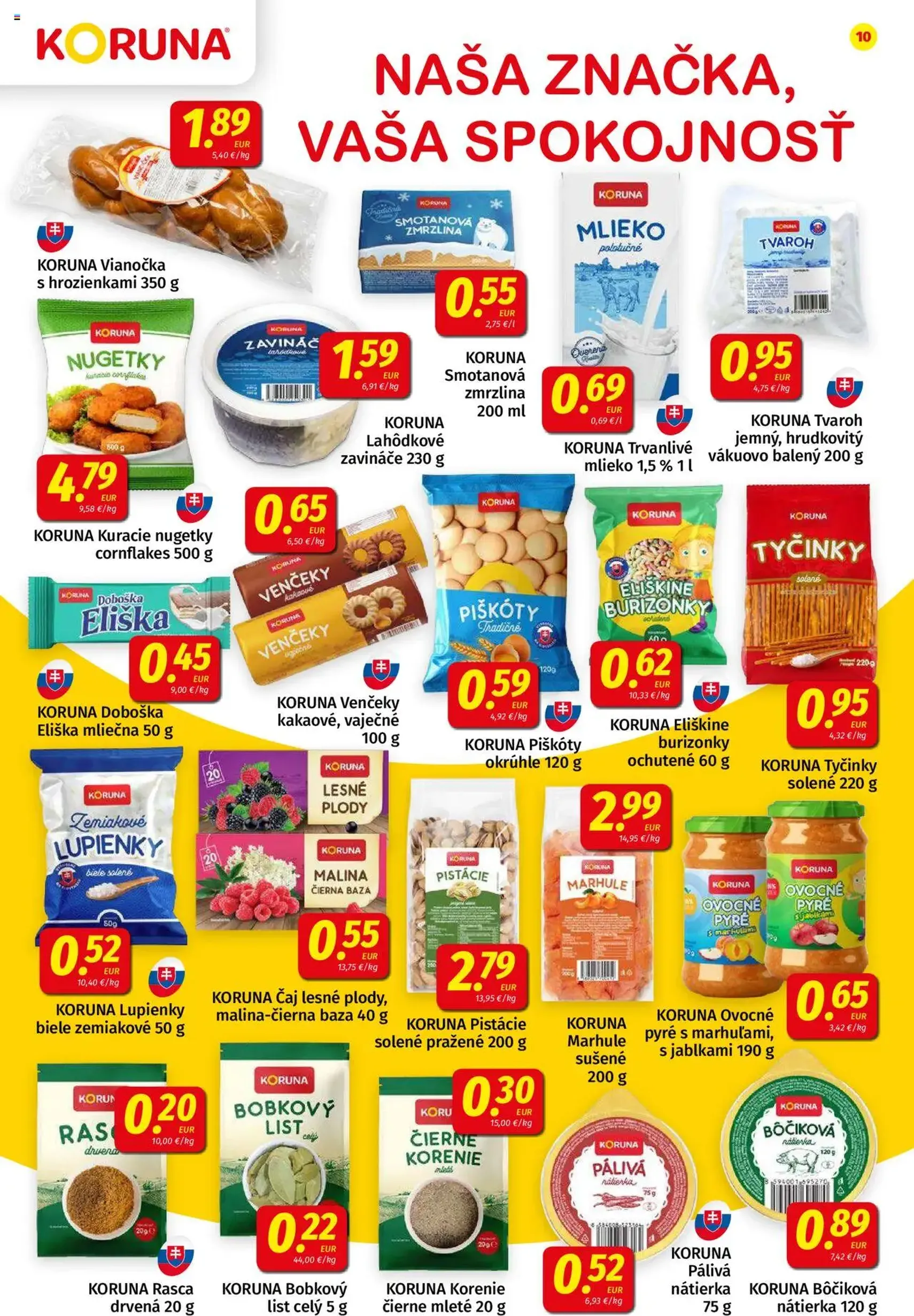 Koruna leták - platný leták od 12.09.2025 strana 10 z 24 Koruna leták - platný leták od 12.09.2025 strana 10 z 24