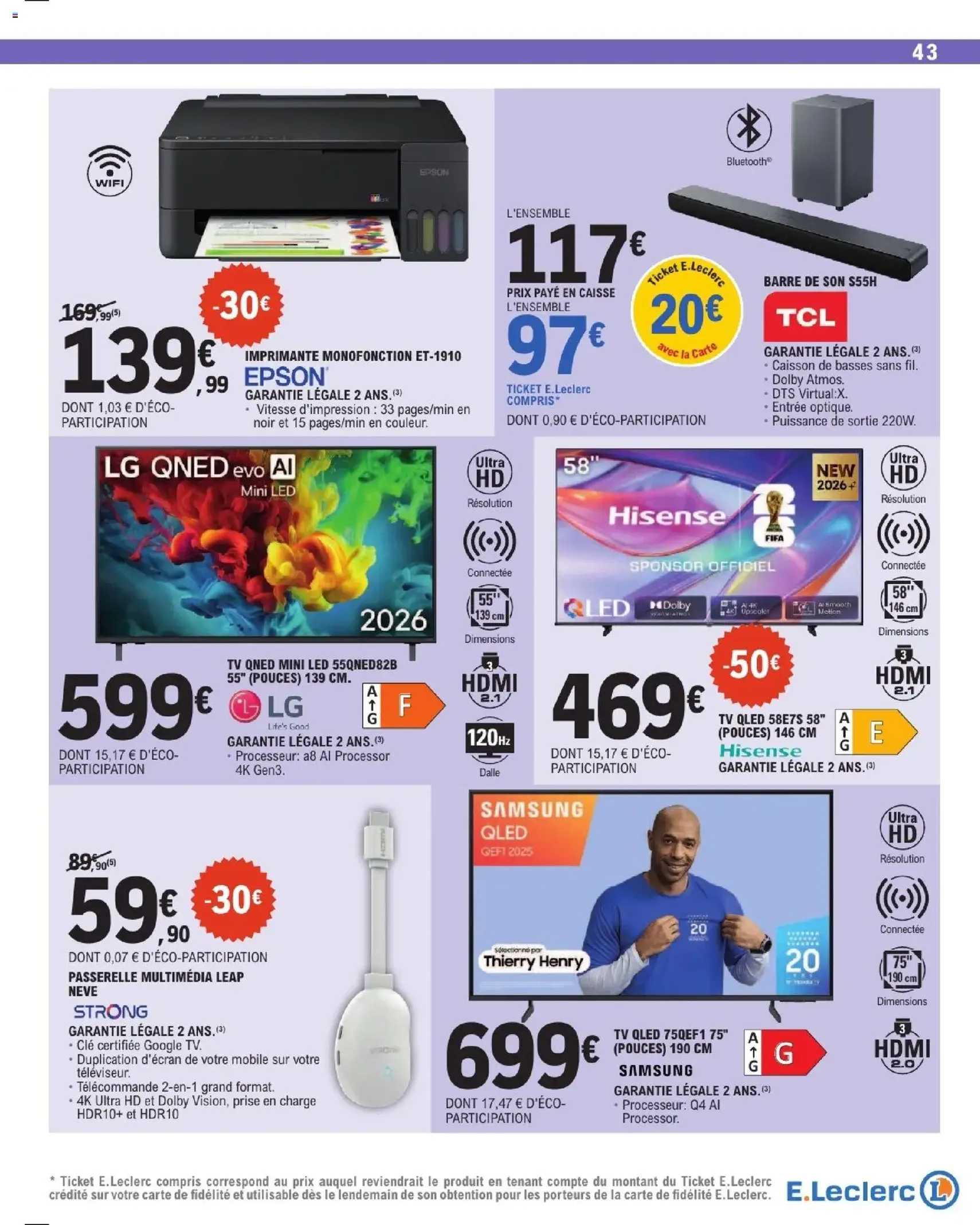 E.Leclerc catalogue - brochure valable à partir du 29/09/2026, page 43 sur 56