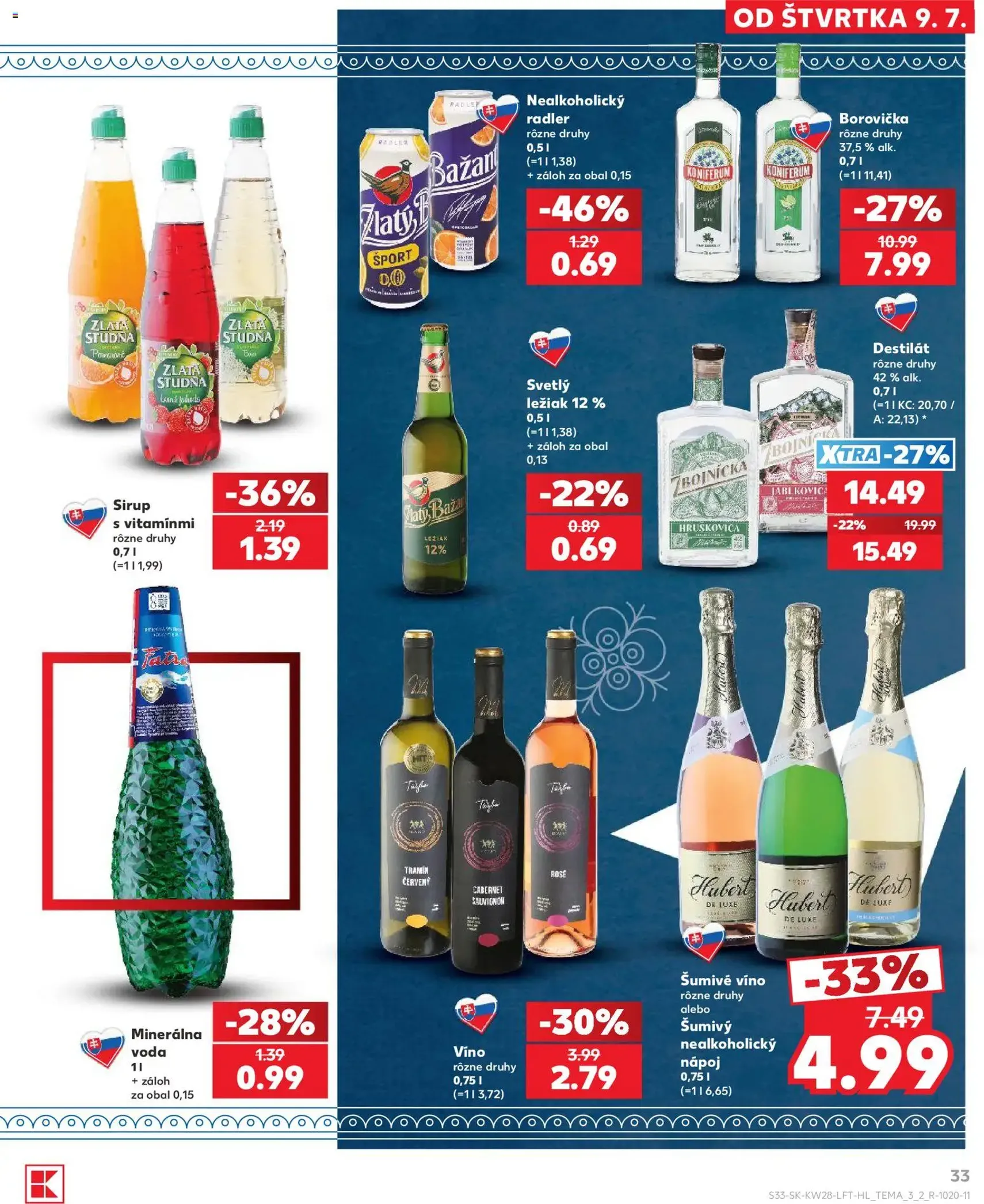 Kaufland leták - platný leták od 09.07.2026 strana 33 z 82