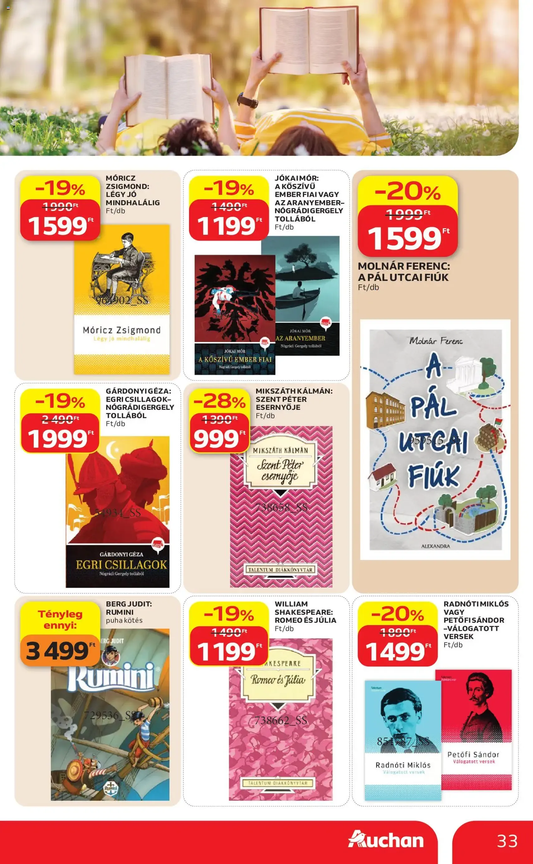 Auchan akciós újság - 2026.07.09. érvényes szórólap 33 oldal 50 oldalból