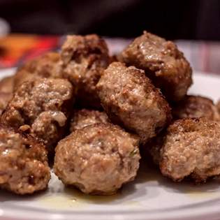 Italienische Hackbällchen Polpette 5 Zutaten - Rezeptvorschau