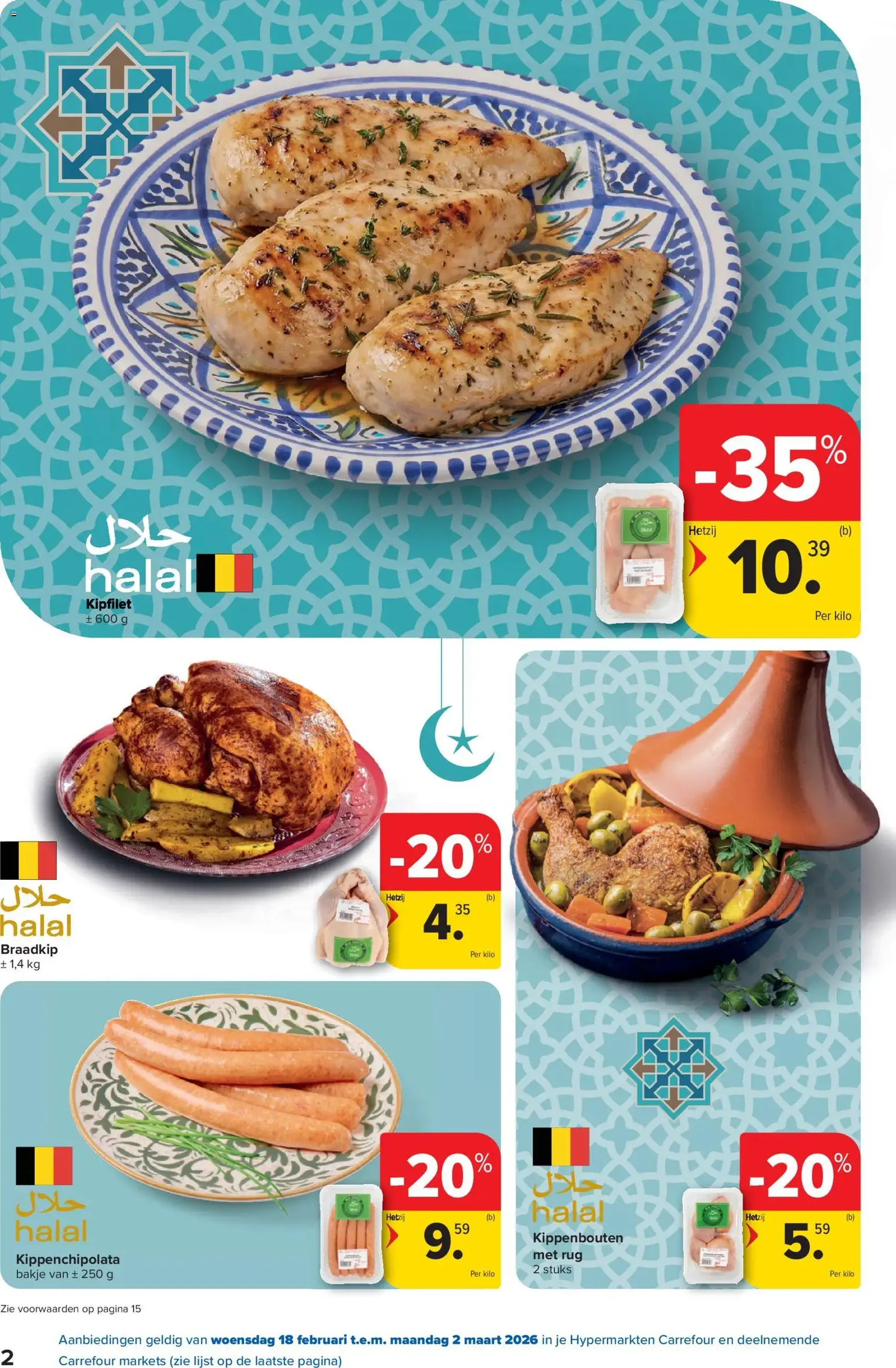 Carrefour folder week 8 - geldige folder vanaf 18/02/2026 pagina 2 van 16