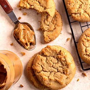 Recipe preview Child-friendly peanut butter cookies quick to prepare