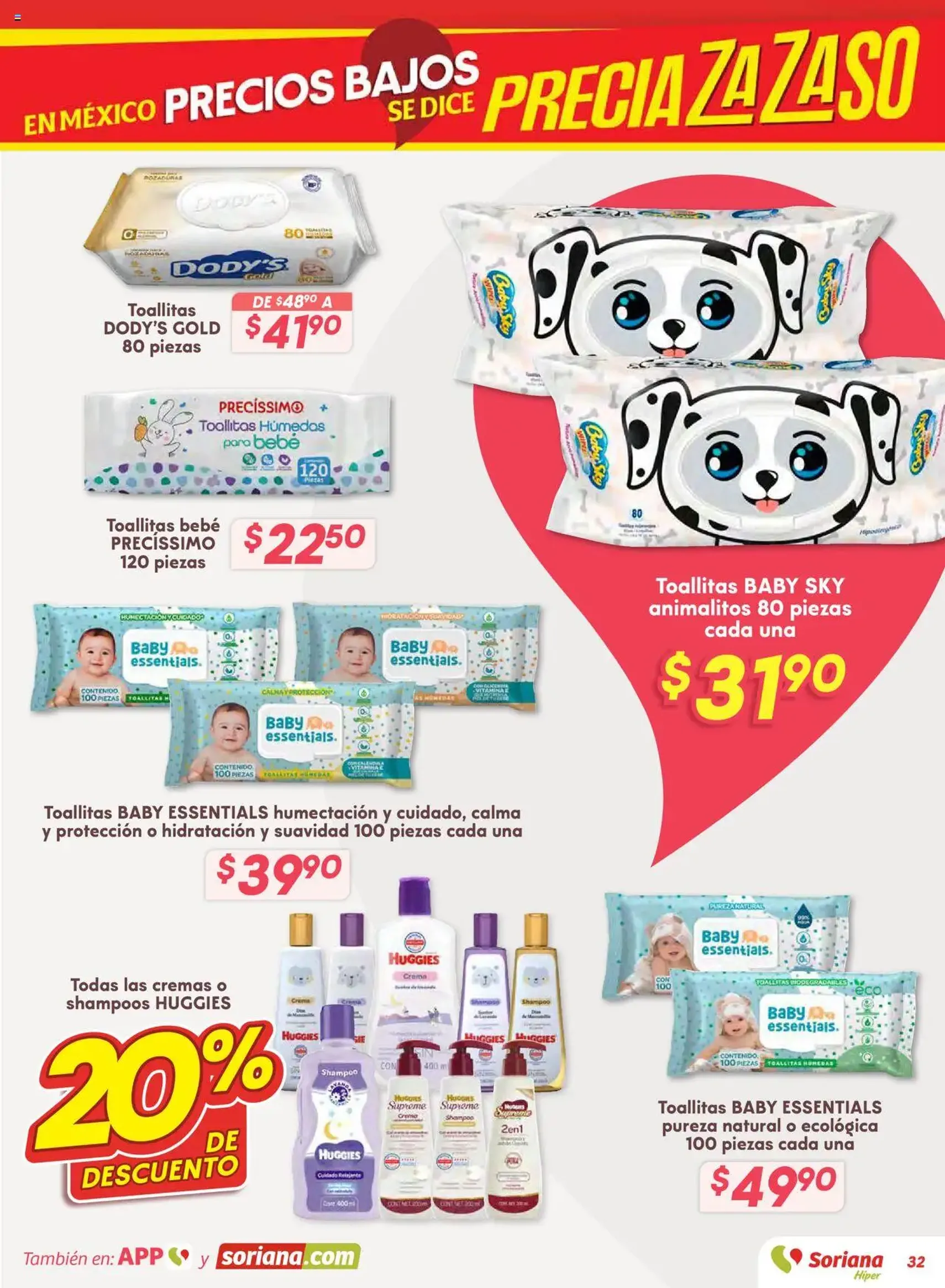 Soriana - Preciazazaso Híper: Ags, Col, Gto, Jal, Mich - folleto válido desde 14/08/2025 página 32 de 55 Soriana - Preciazazaso Híper: Ags, Col, Gto, Jal, Mich - folleto válido desde 14/08/2025 página 32 de 55
