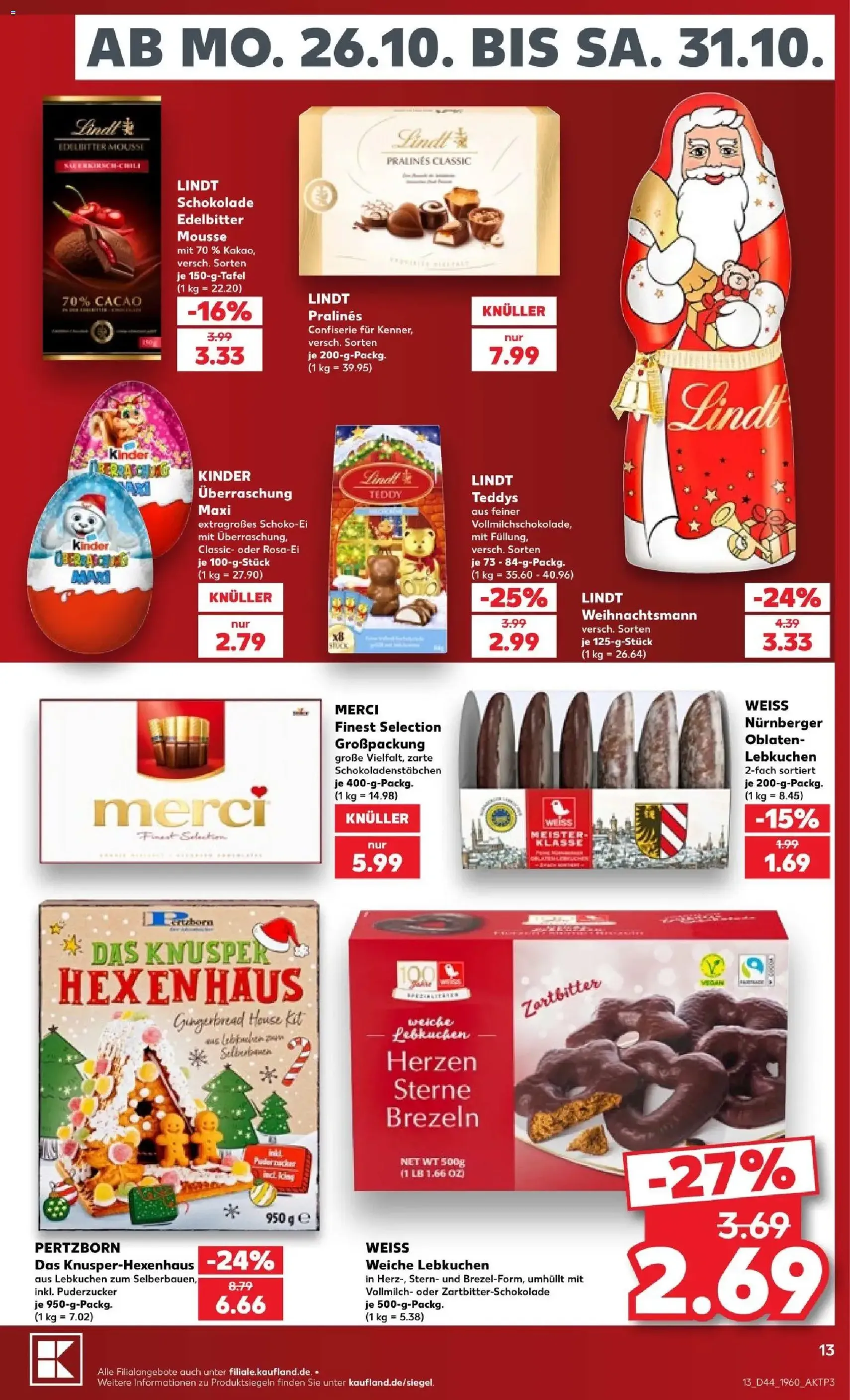 Kaufland Prospekt - Gültiger Prospekt ab 26.10.2026, Seite 13 von insgesamt 76