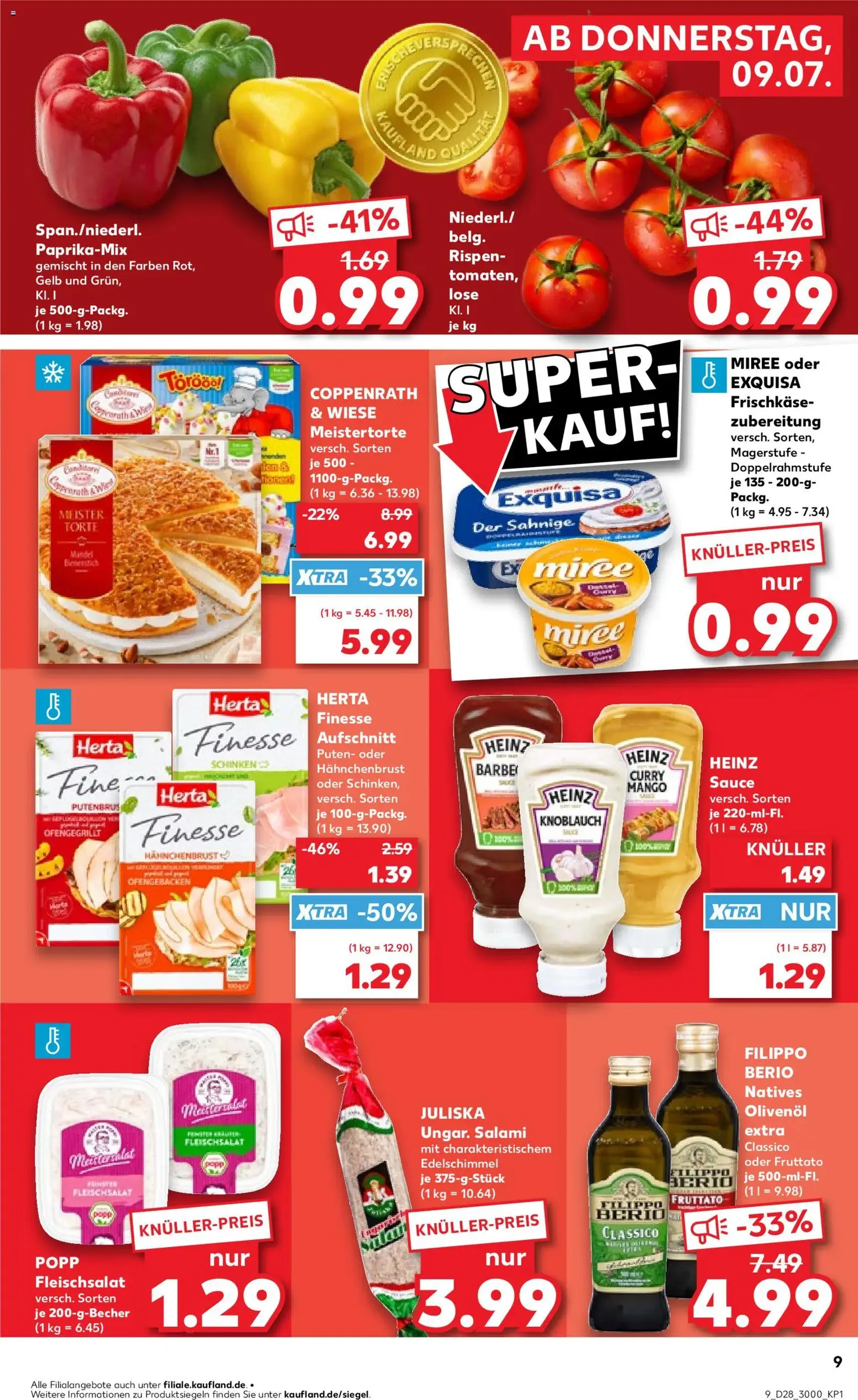Kaufland DE -DE Folder - geldige folder vanaf 09-07-2026 pagina 9 van 52