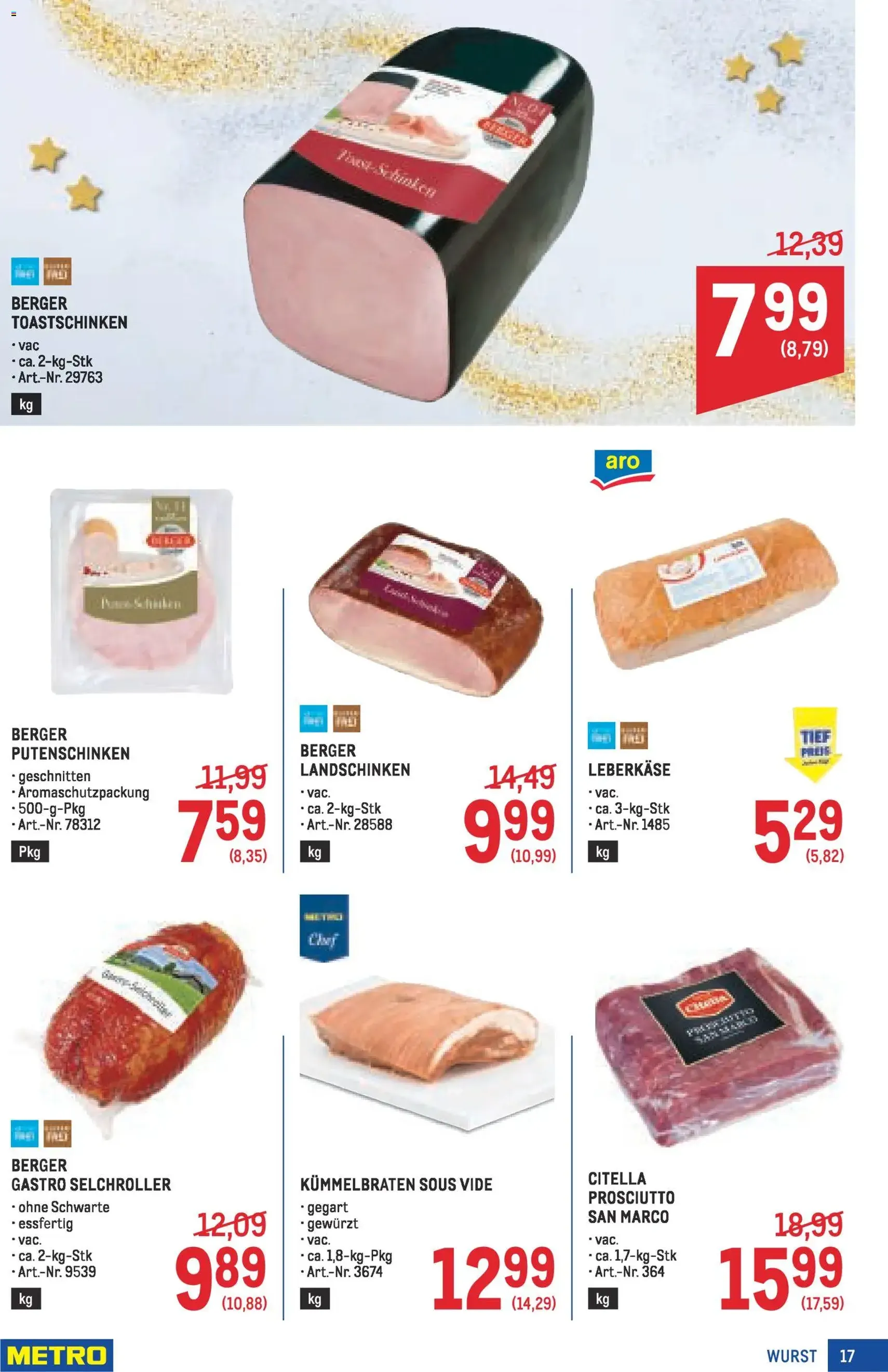 Metro angebote Profi - Gültiger Prospekt ab 27.11.2025, Seite 17 von insgesamt 64