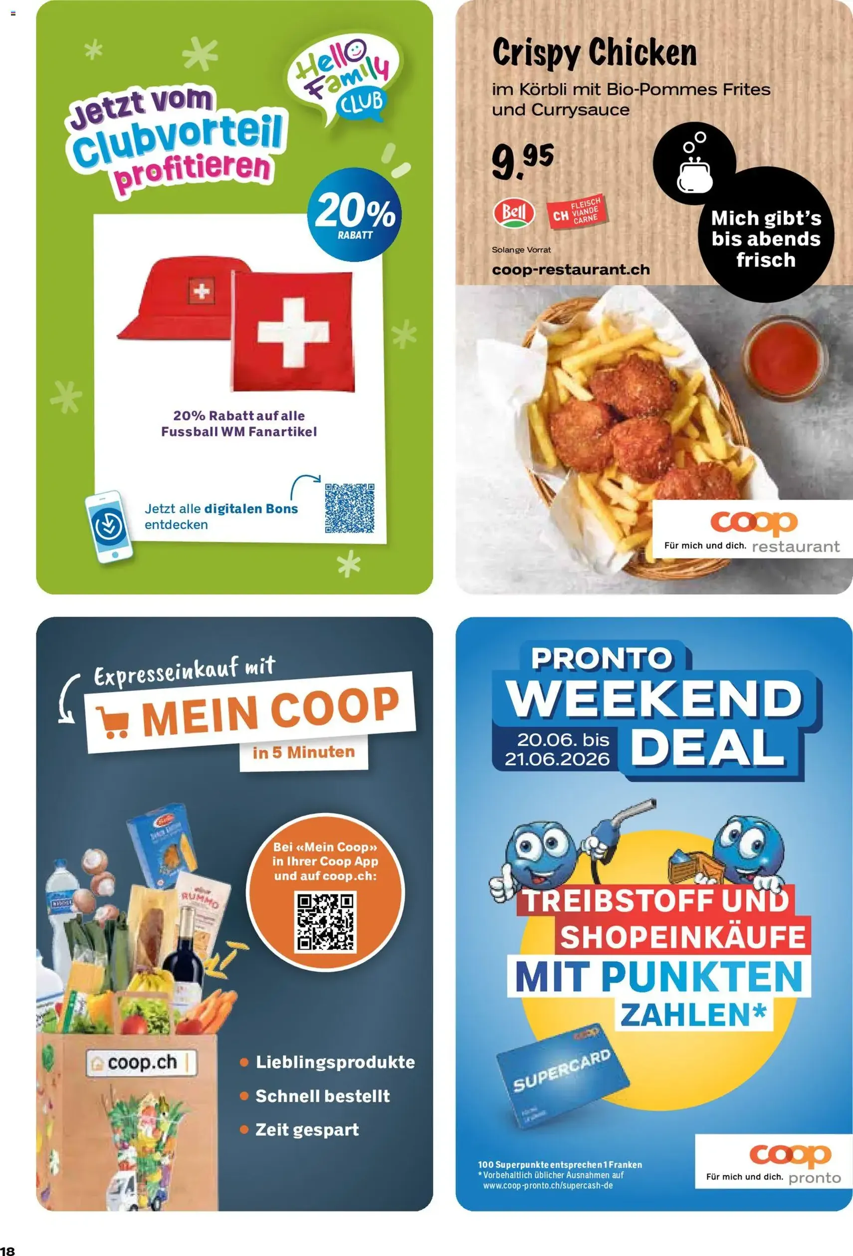 Coop aktionen - Gültiger Prospekt ab 18.06.2026, Seite 18 von insgesamt 24