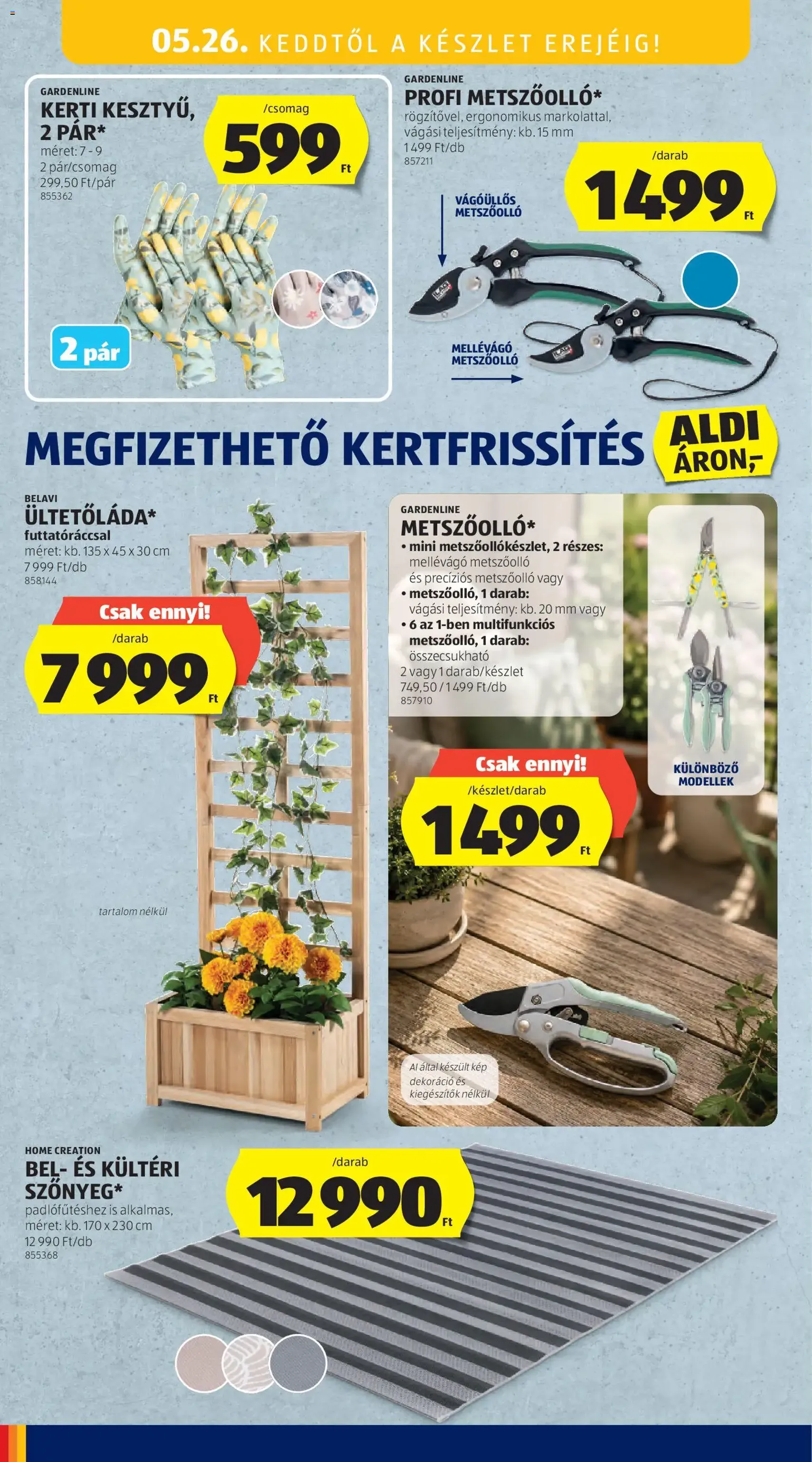 Aldi akciós újság - 2026.05.21. érvényes szórólap 50 oldal 65 oldalból