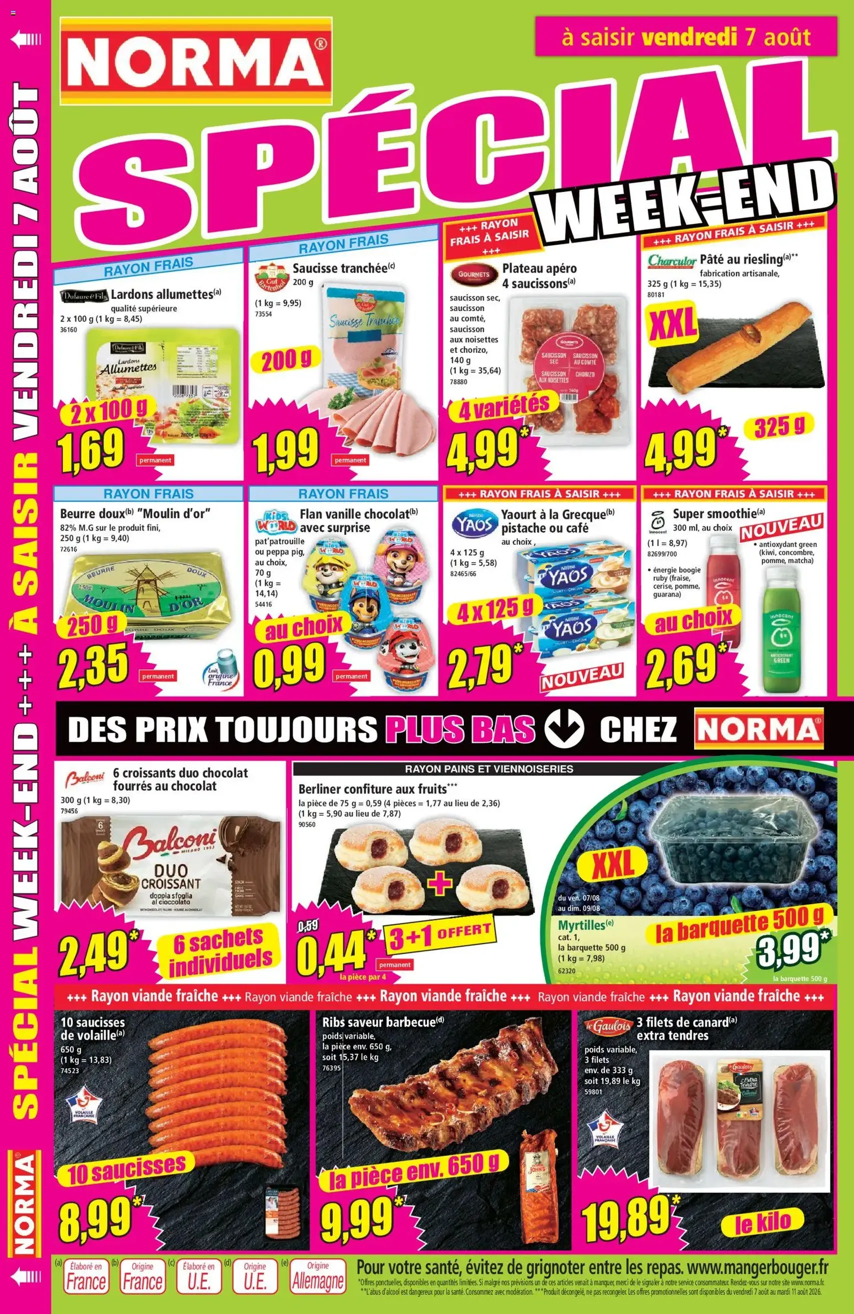 Norma catalogue - brochure valable à partir du 05/08/2026, page 12 sur 12