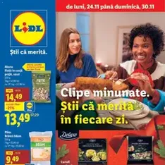 Catalog Lidl - previzualizare cataloage valabilă începând cu 24.11.2025