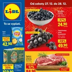 Lidl leták - náhled letáku platný od 27.12.2025