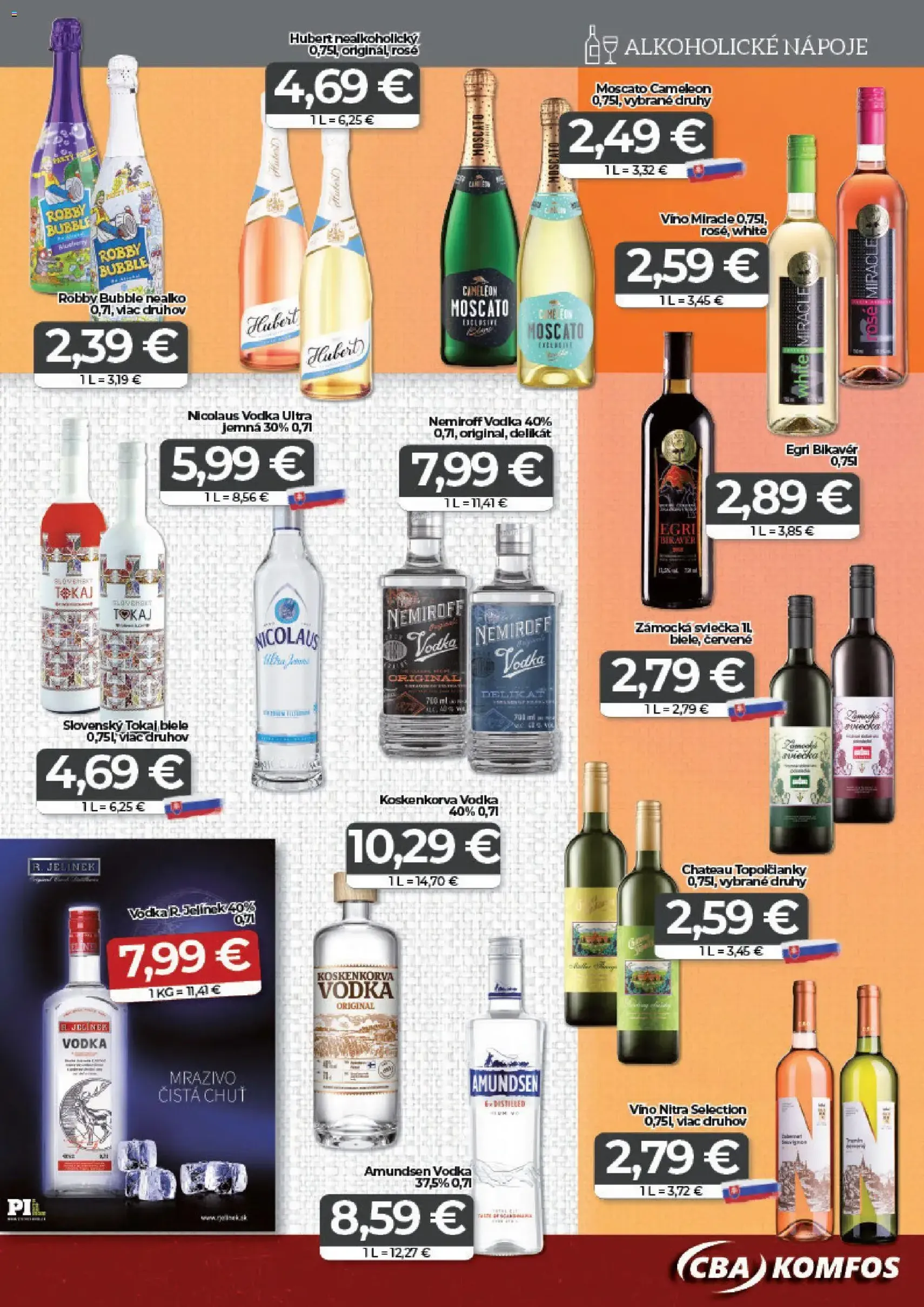 CBA Komfos leták - platný leták od 27.03.2026 strana 13 z 16