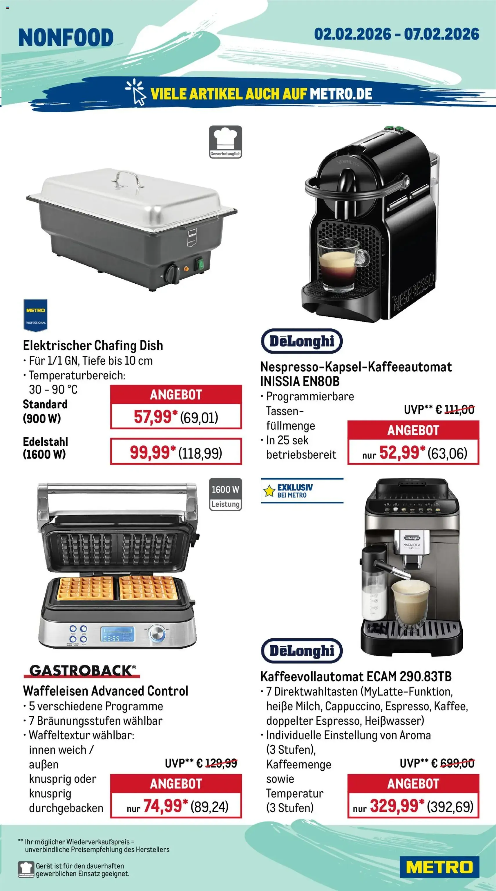 Metro Prospekt - Gültiger Prospekt ab 02.02.2026, Seite 22 von insgesamt 26