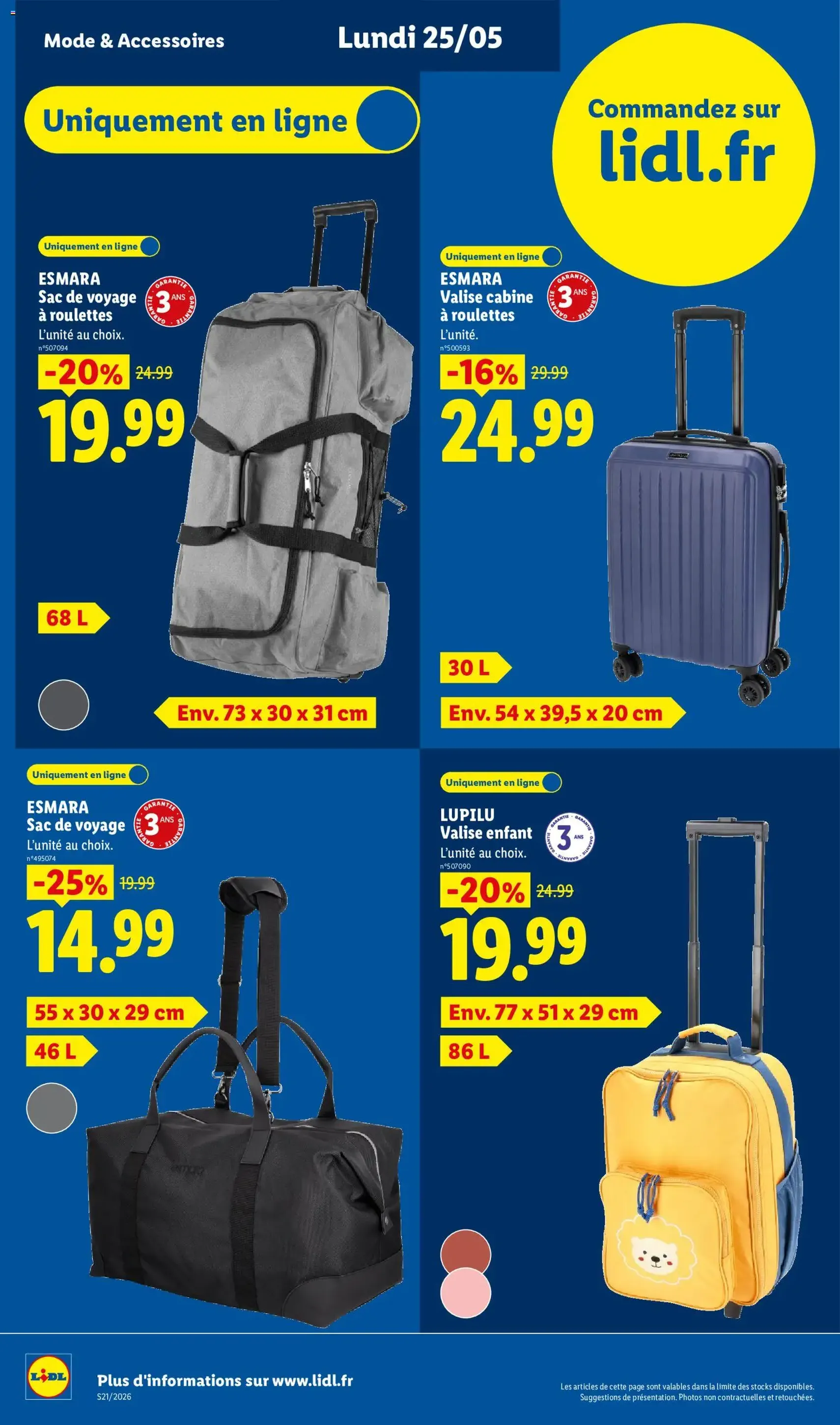 LIDL catalogue - brochure valable à partir du 21/05/2026, page 65 sur 70