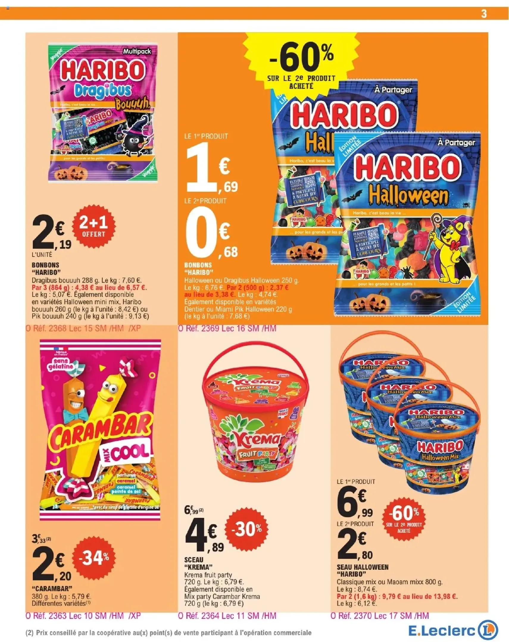 E.Leclerc catalogue - brochure valable à partir du 20/10/2026, page 3 sur 63