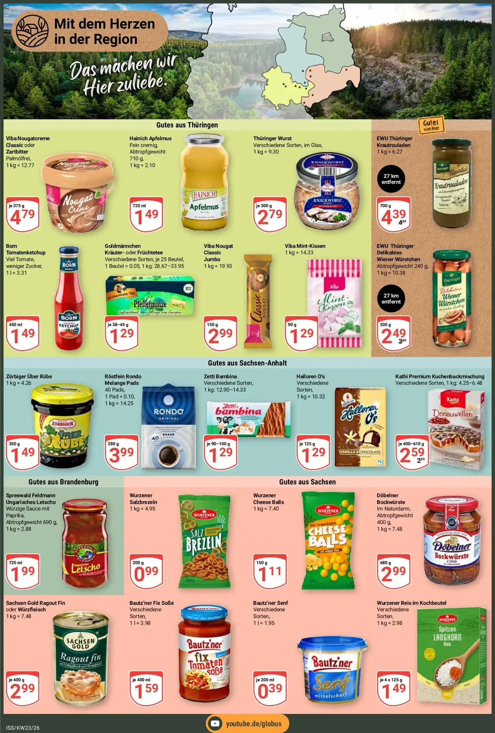 Globus Prospekt - Gültiger Prospekt ab 01.06.2026, Seite 3 von insgesamt 26