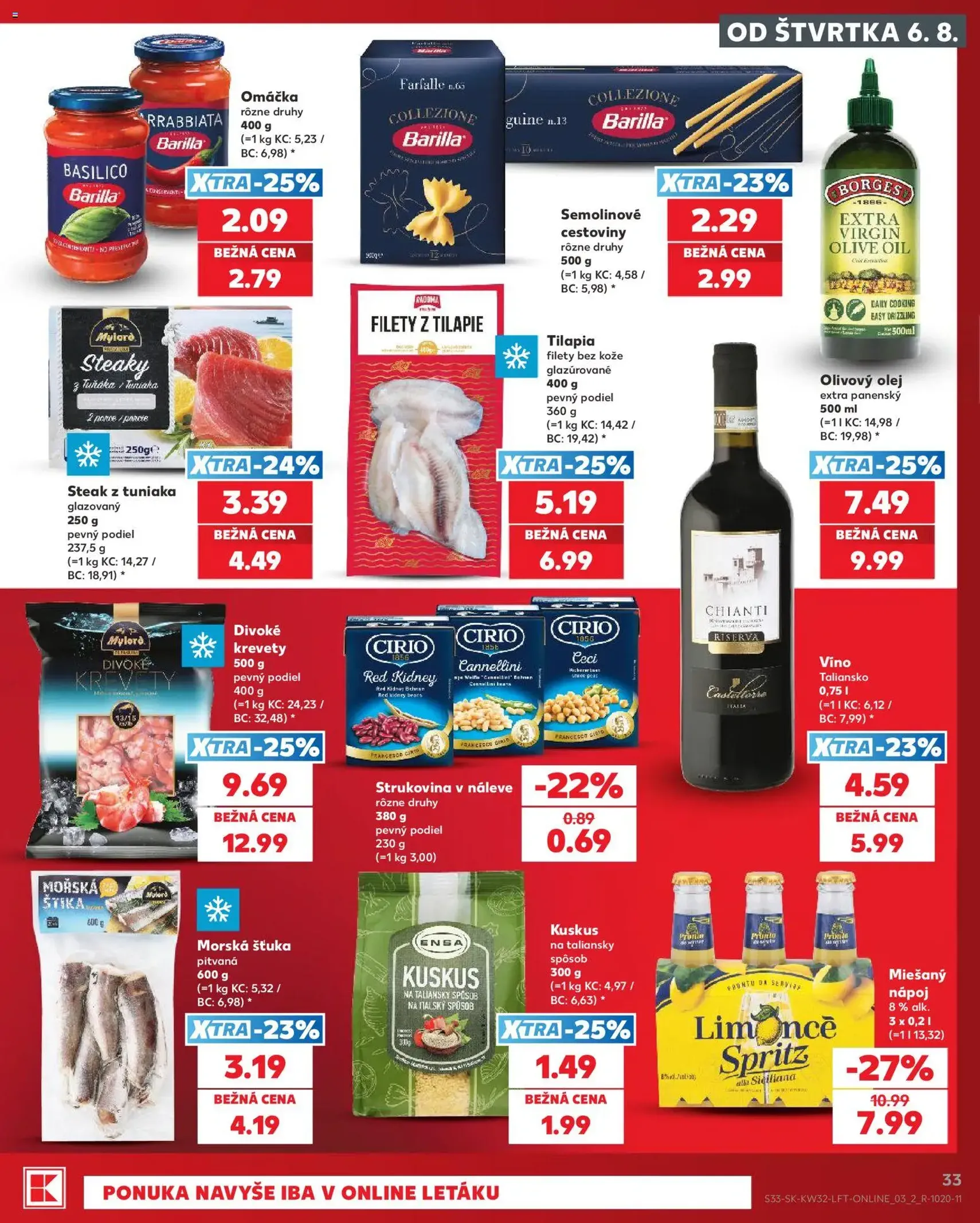 Kaufland SK akciós újság - 2026.08.06. érvényes szórólap 33 oldal 78 oldalból
