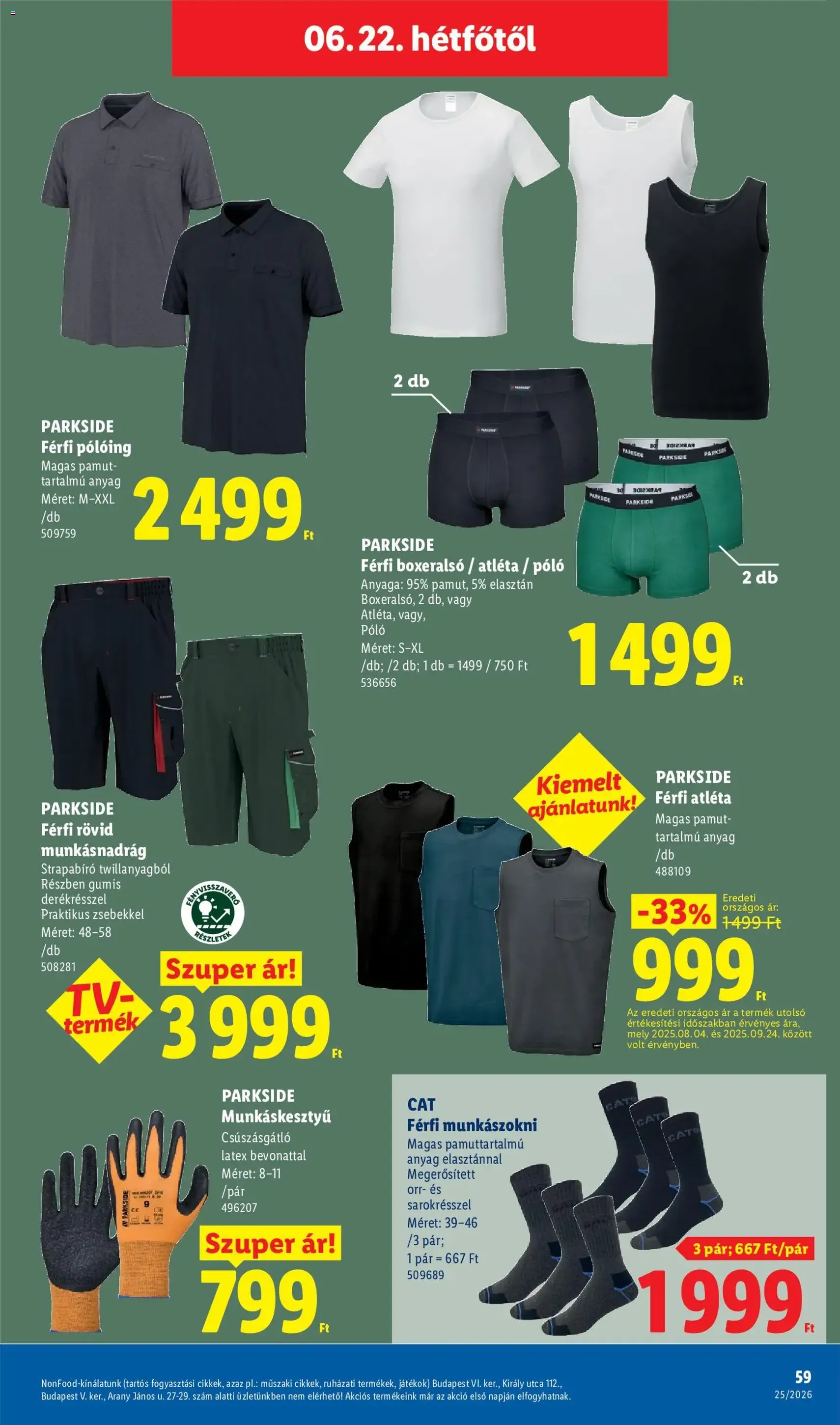 Lidl akciós újság - 2026.06.18. érvényes szórólap 59 oldal 78 oldalból