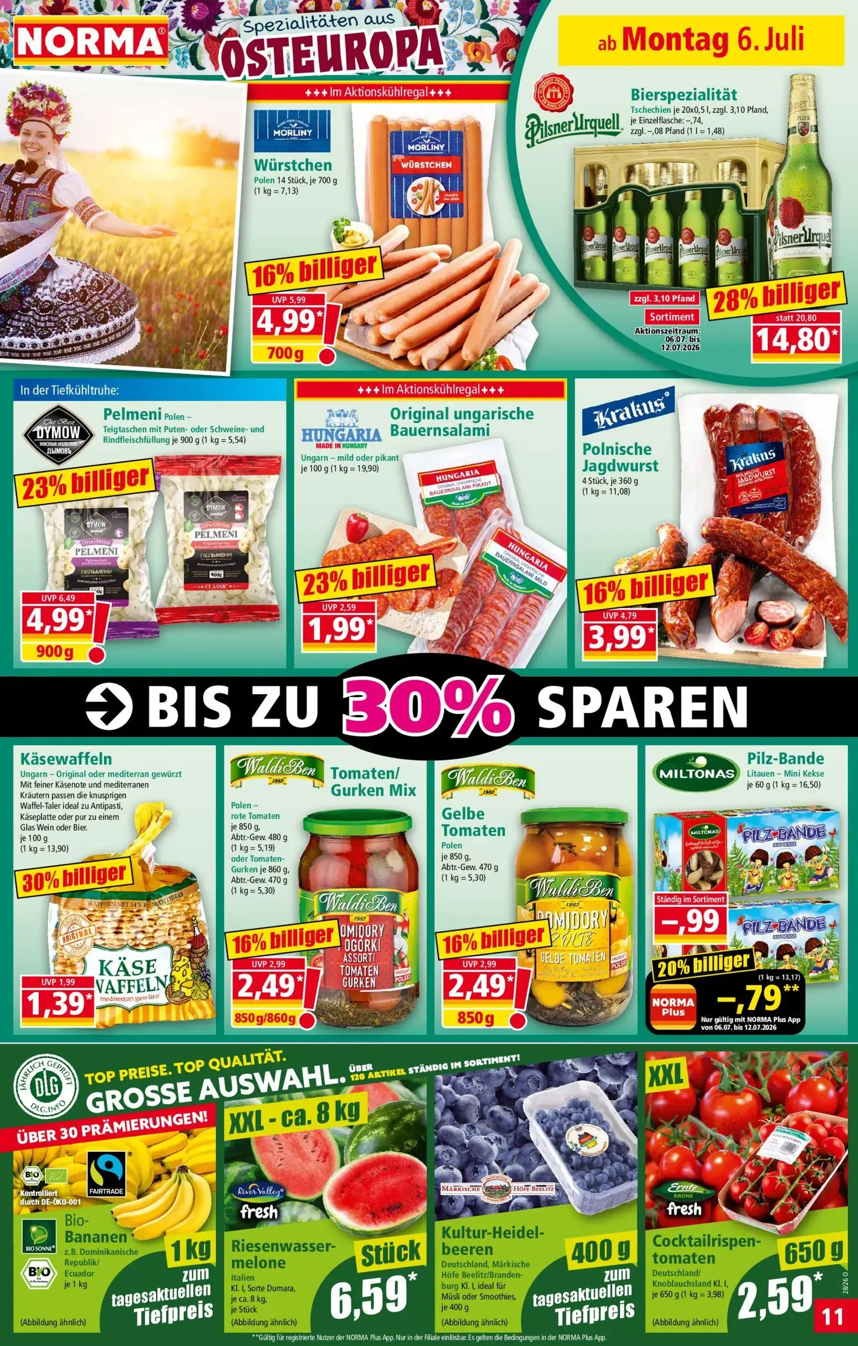 Norma Prospekt - Gültiger Prospekt ab 06.07.2026, Seite 11 von insgesamt 21