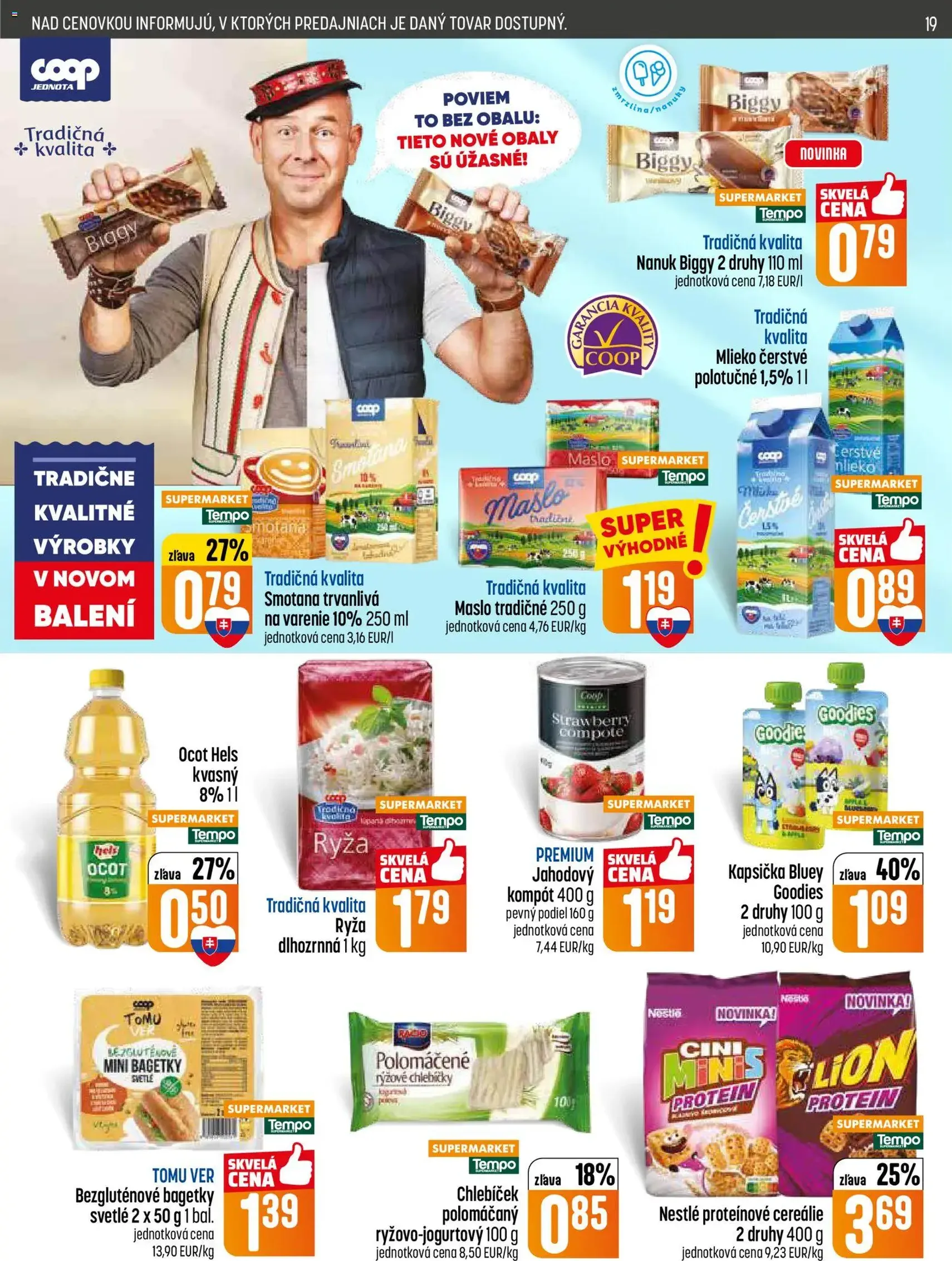 COOP Jednota leták - platný leták od 21.05.2026 strana 19 z 28