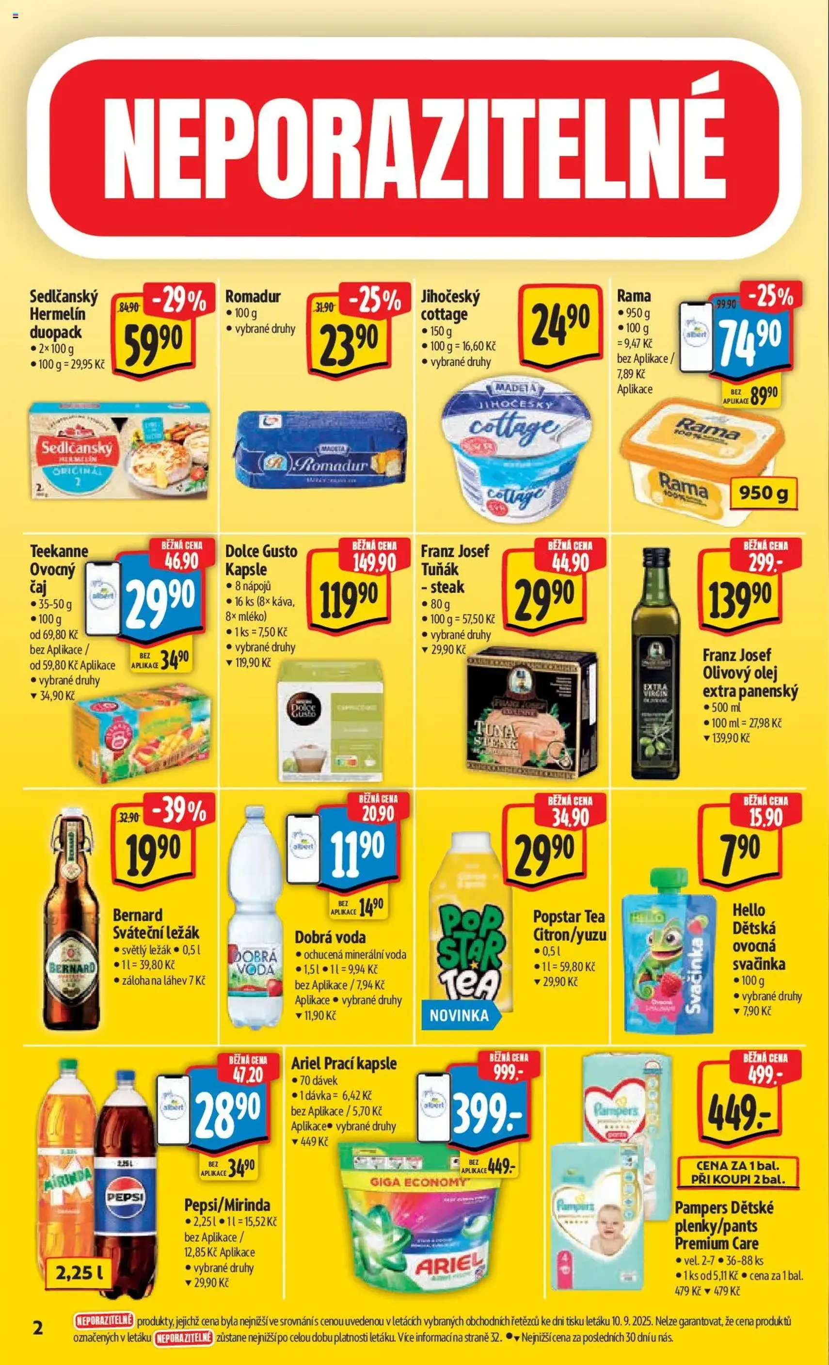 Albert leták - Hypermarket - platný leták od 17.09.2025 strana 6 z 59