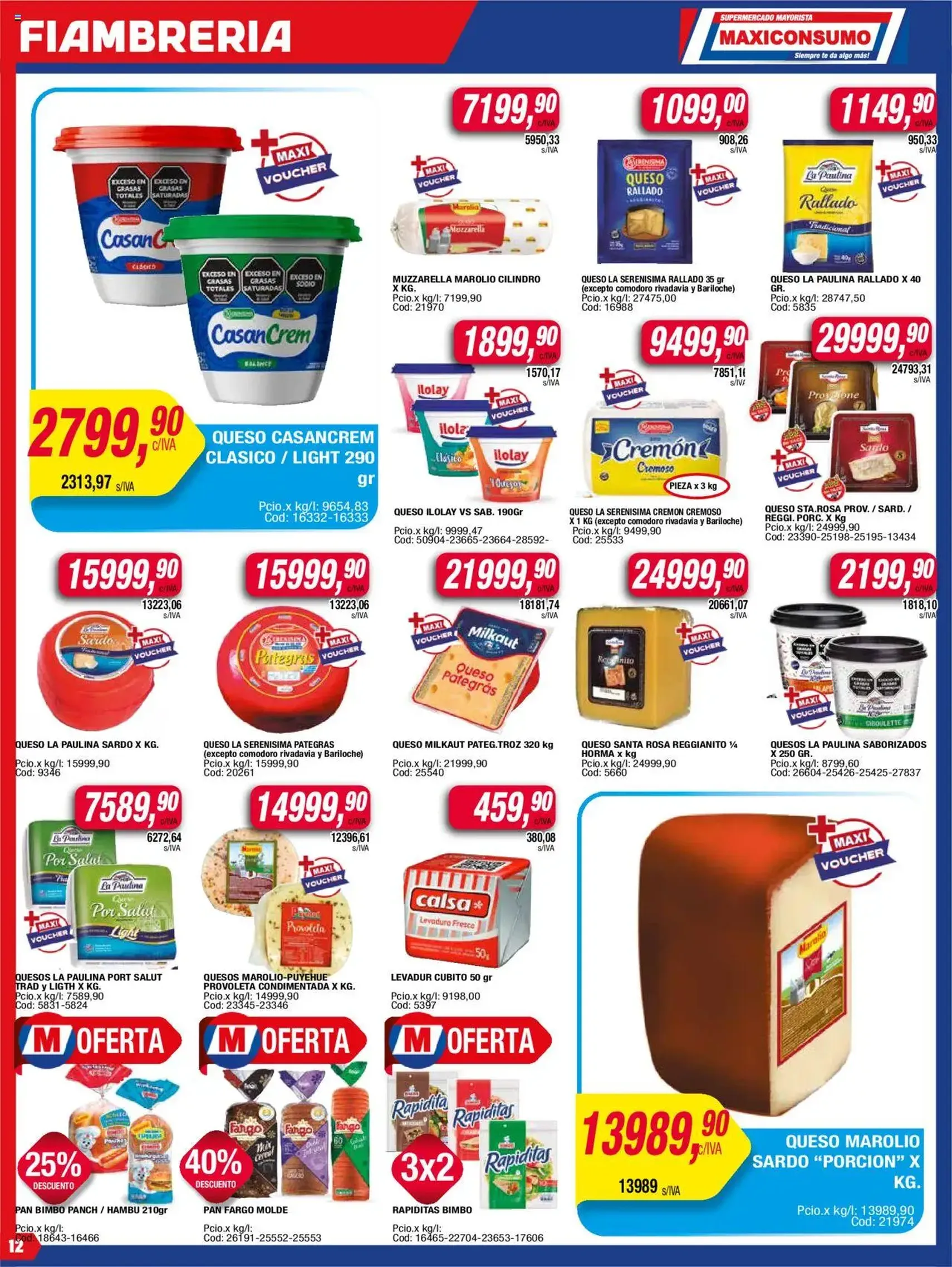 Maxiconsumo ofertas - folleto válido desde 18/08/2025 página 12 de 28