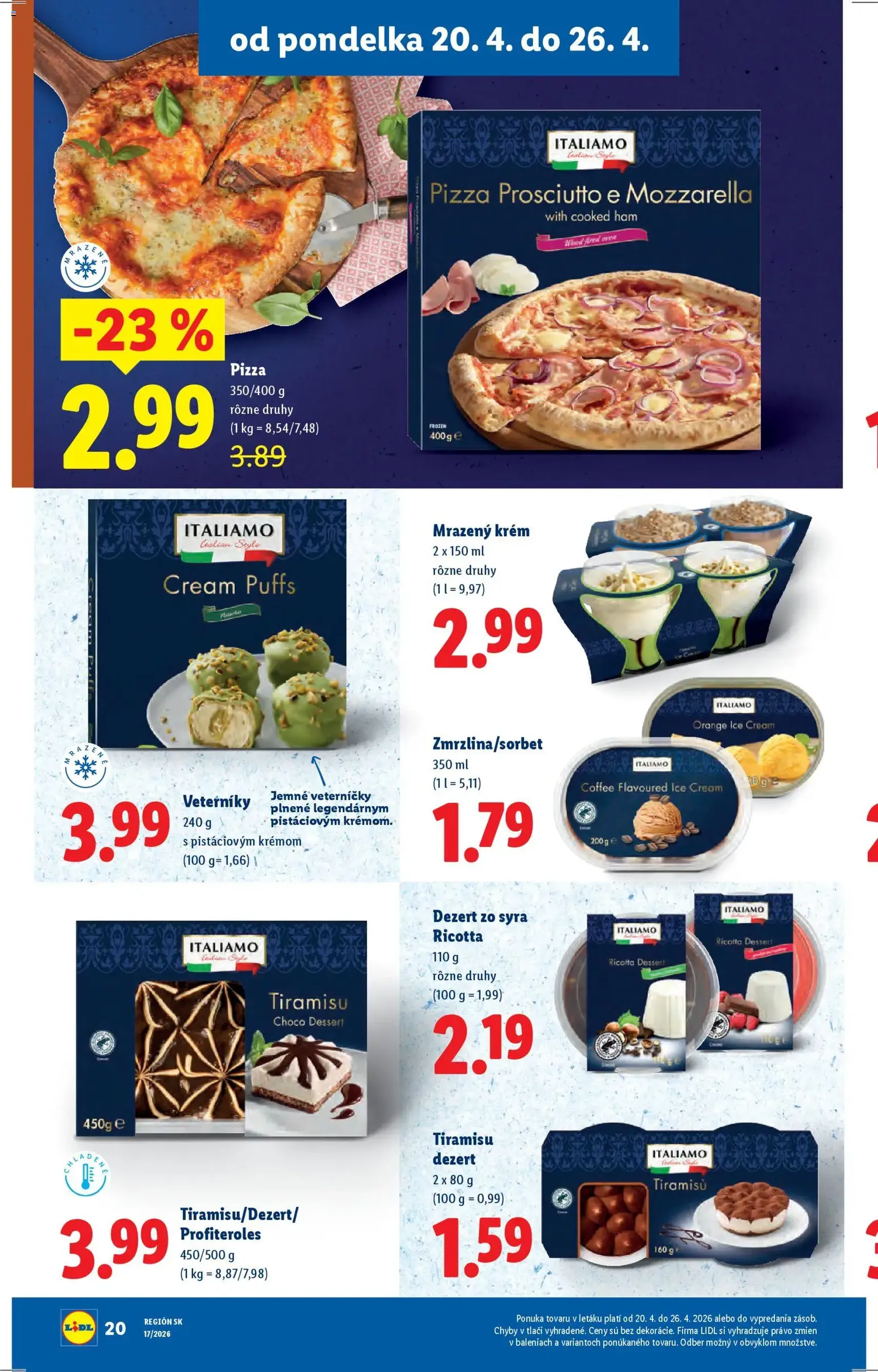 Lidl leták - platný leták od 20.04.2026 strana 20 z 99