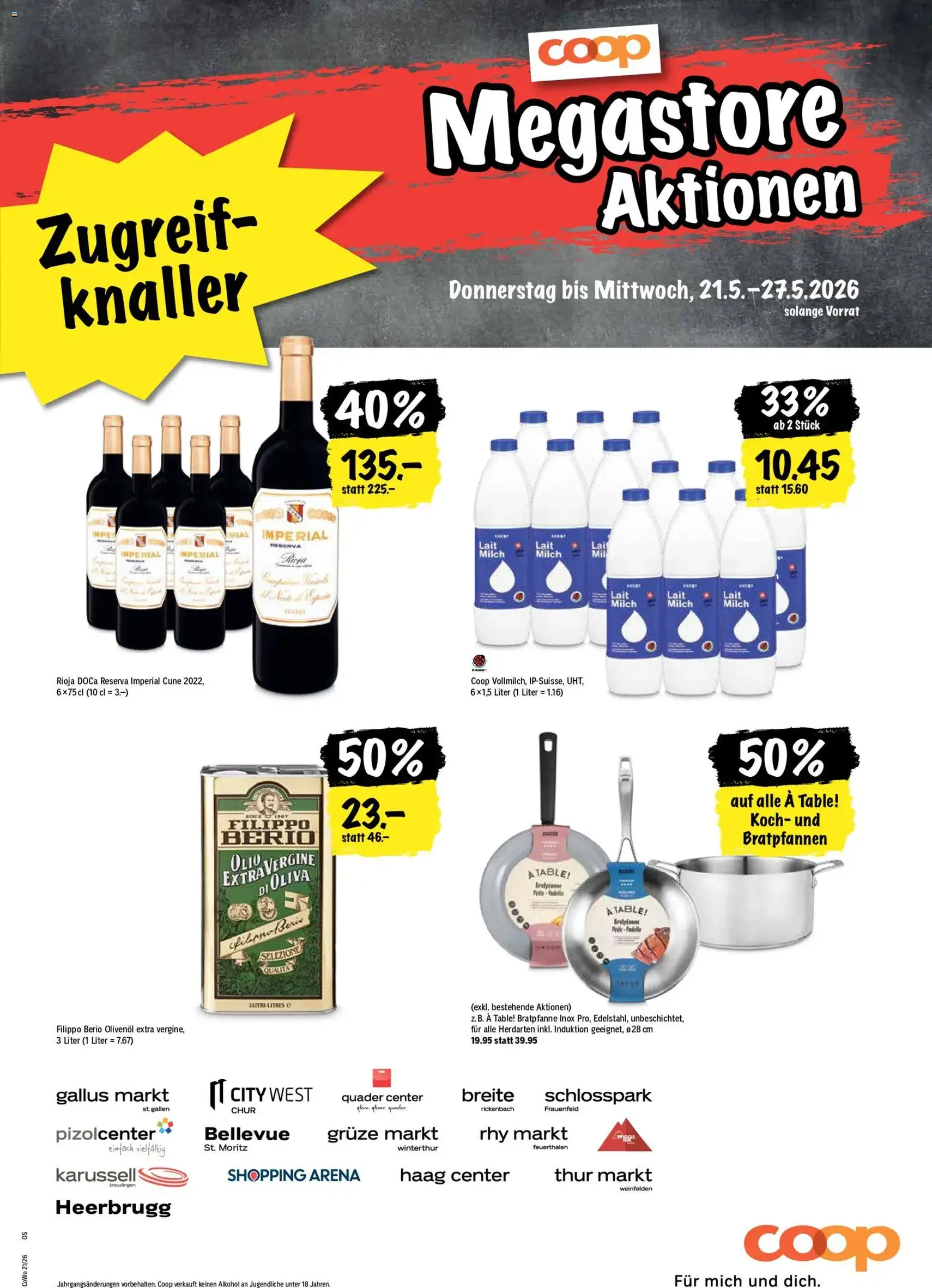 Coop aktionen - Gültiger Prospekt ab 21.05.2026, Seite 21 von insgesamt 28