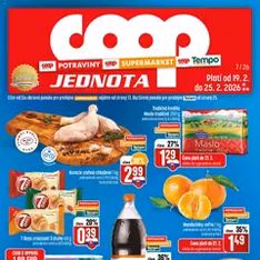 COOP Jednota leták - náhľad letáku platný od 19.02.2026