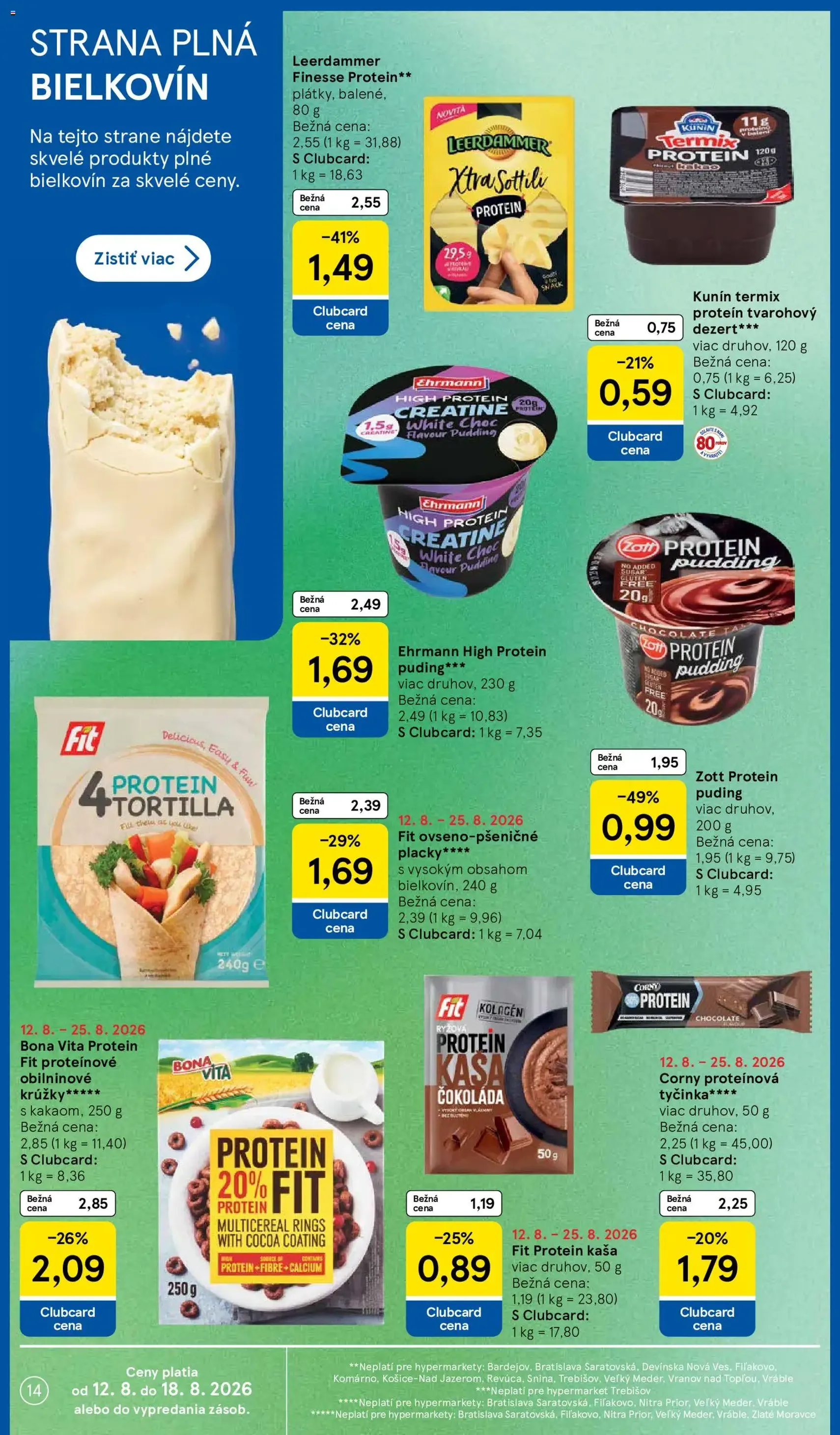 Tesco Hypermarket - leták - platný leták od 12.08.2026 strana 14 z 54