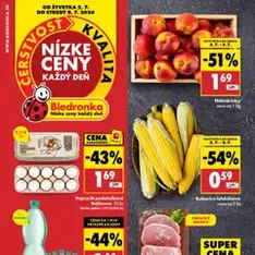 Biedronka leták - náhľad letáku platný od 02.07.2026