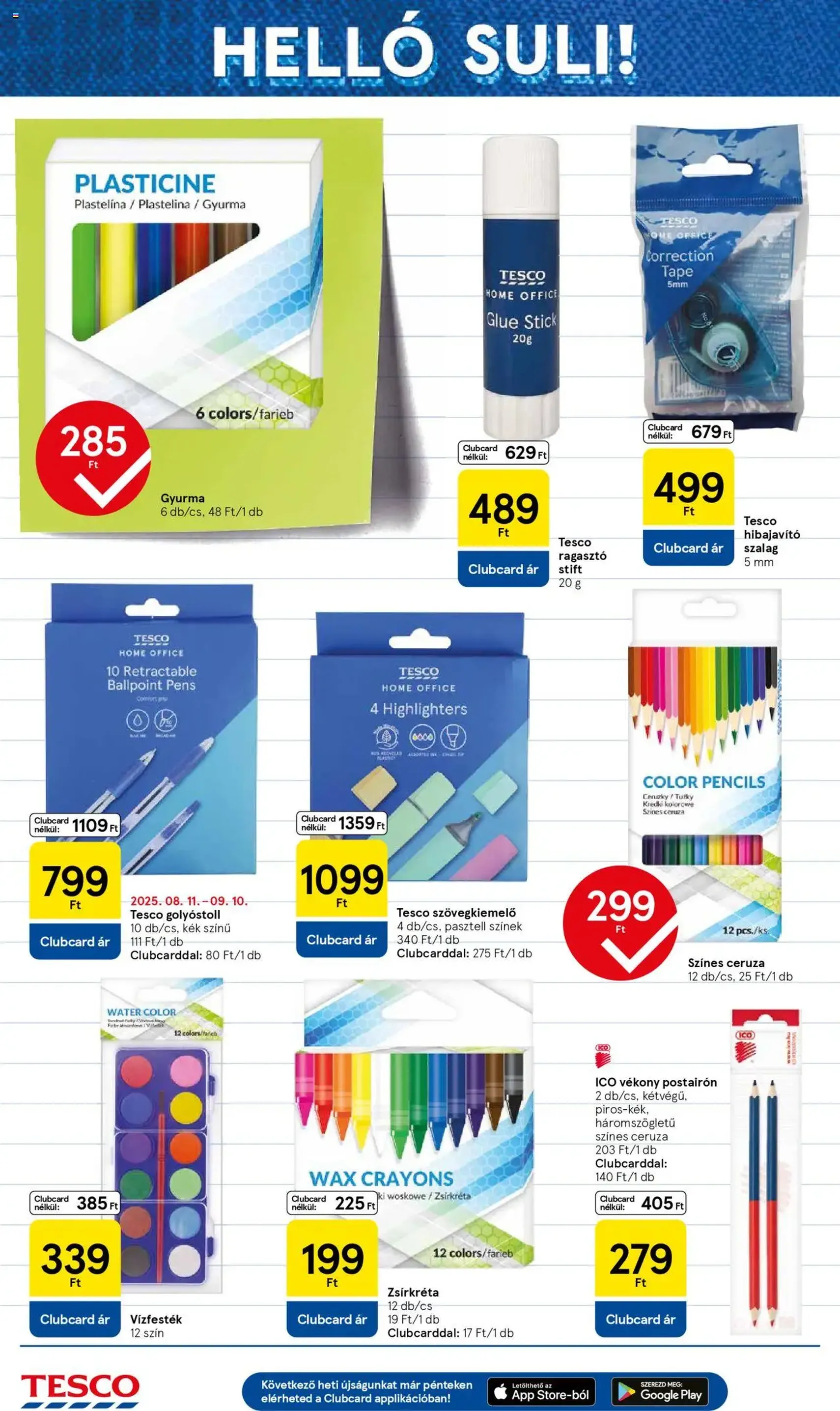 Tesco Hipermarket - Akciós újság - 2025.08.07. érvényes szórólap 12 oldal 32 oldalból Tesco Hipermarket - Akciós újság - 2025.08.07. érvényes szórólap 12 oldal 32 oldalból
