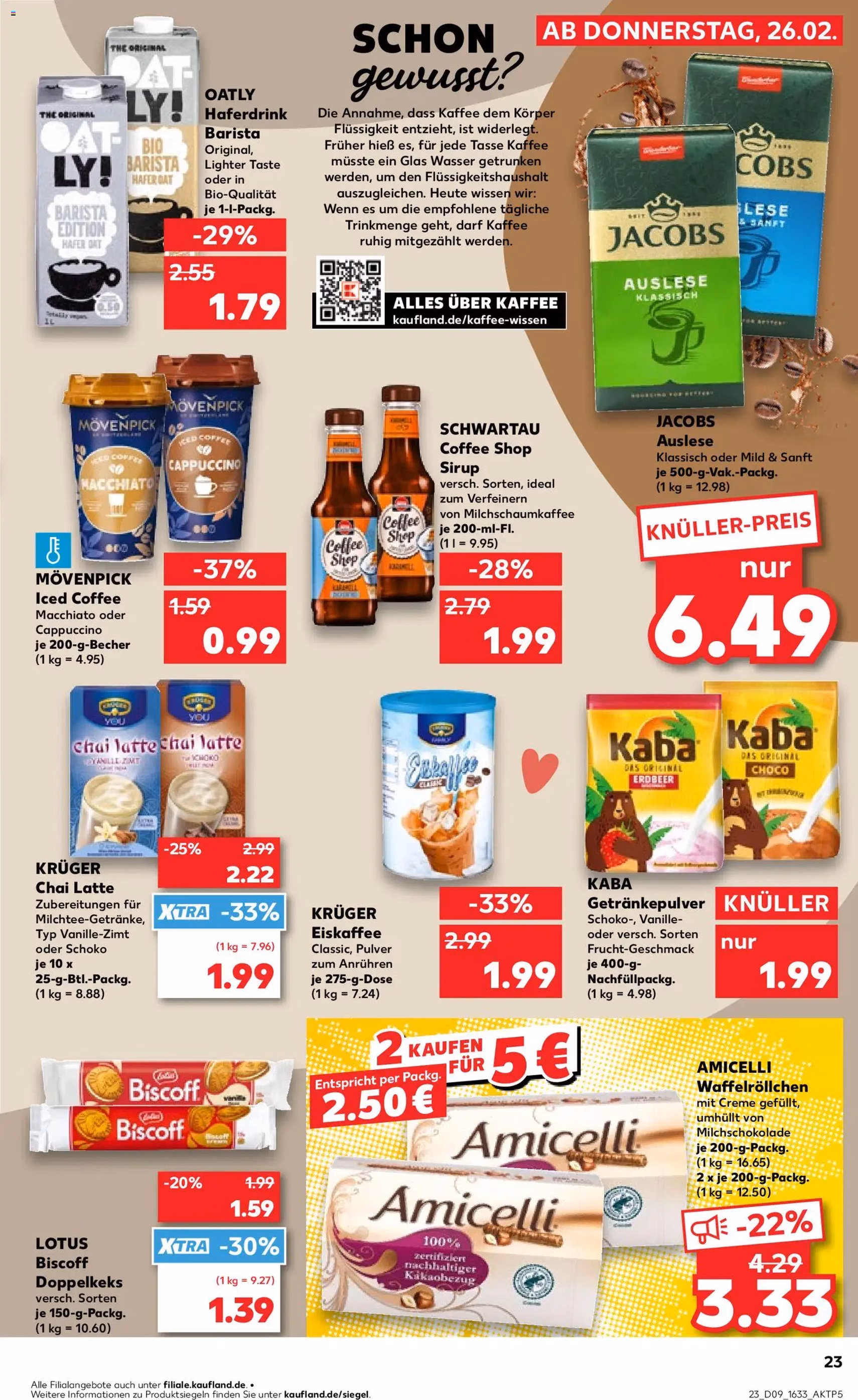 Kaufland Prospekt - Gültiger Prospekt ab 26.02.2026, Seite 23 von insgesamt 70