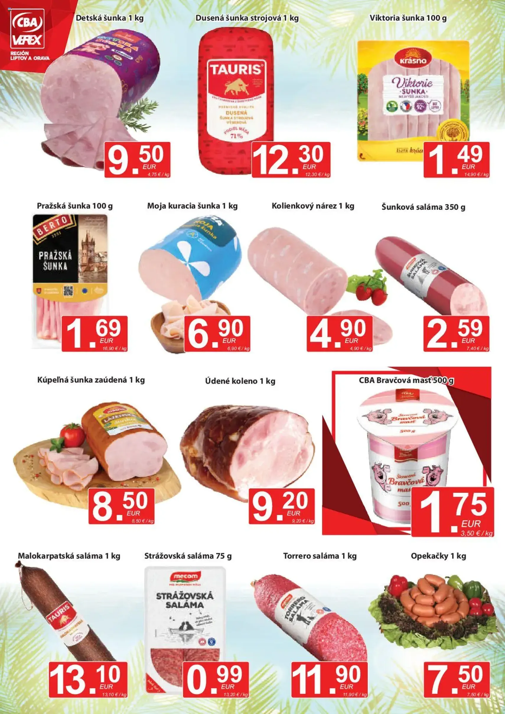 CBA Verex leták - platný leták od 17.07.2025 strana 2 z 12 CBA Verex leták - platný leták od 17.07.2025 strana 2 z 12