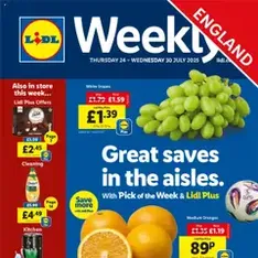 Lidl - Lidl Weekly - Flyer preview valid from 24/07/2025