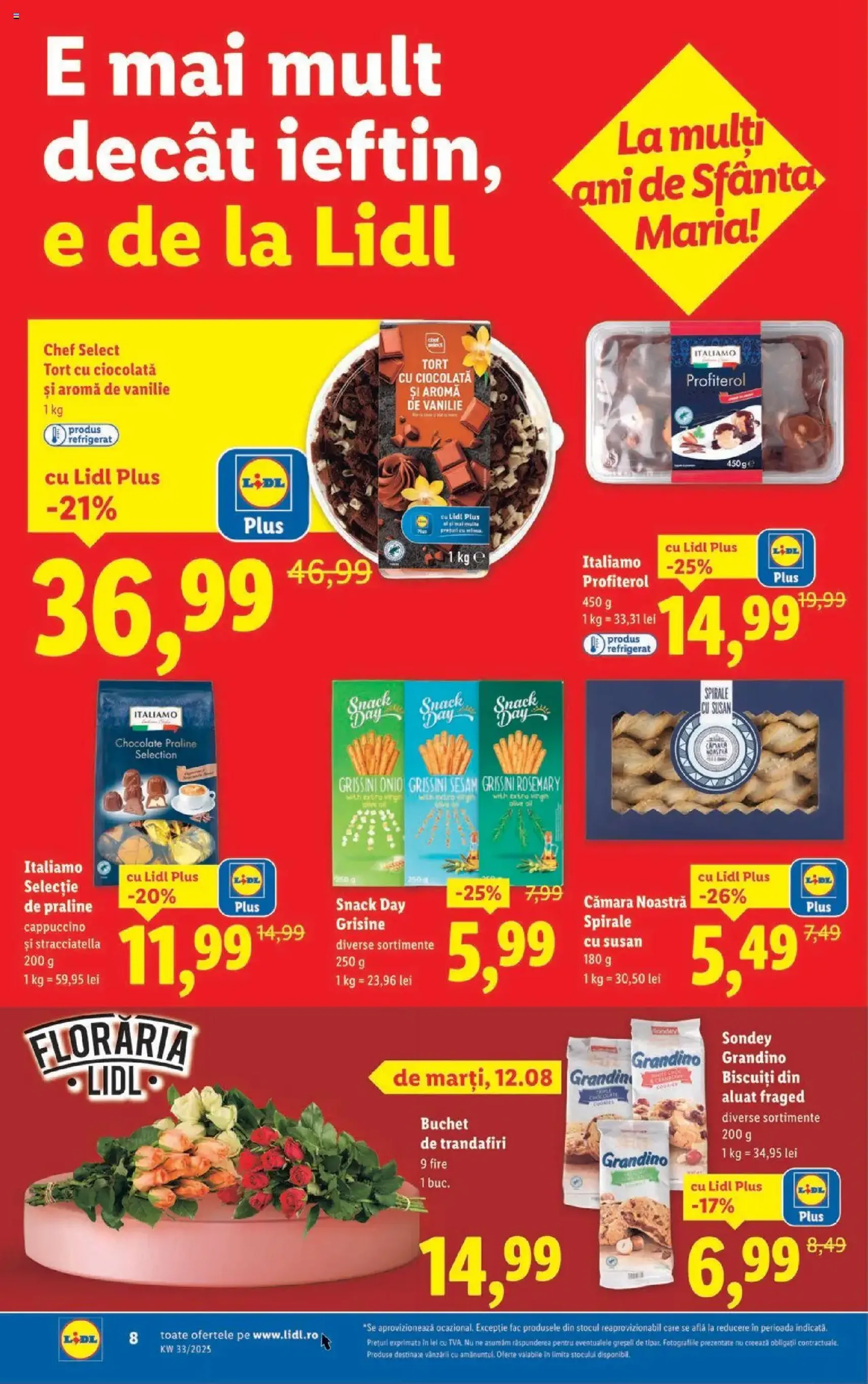 Catalog Lidl - cataloage valabile începând cu 11.08.2025 pagina 8 din 38 Catalog Lidl - cataloage valabile începând cu 11.08.2025 pagina 8 din 38